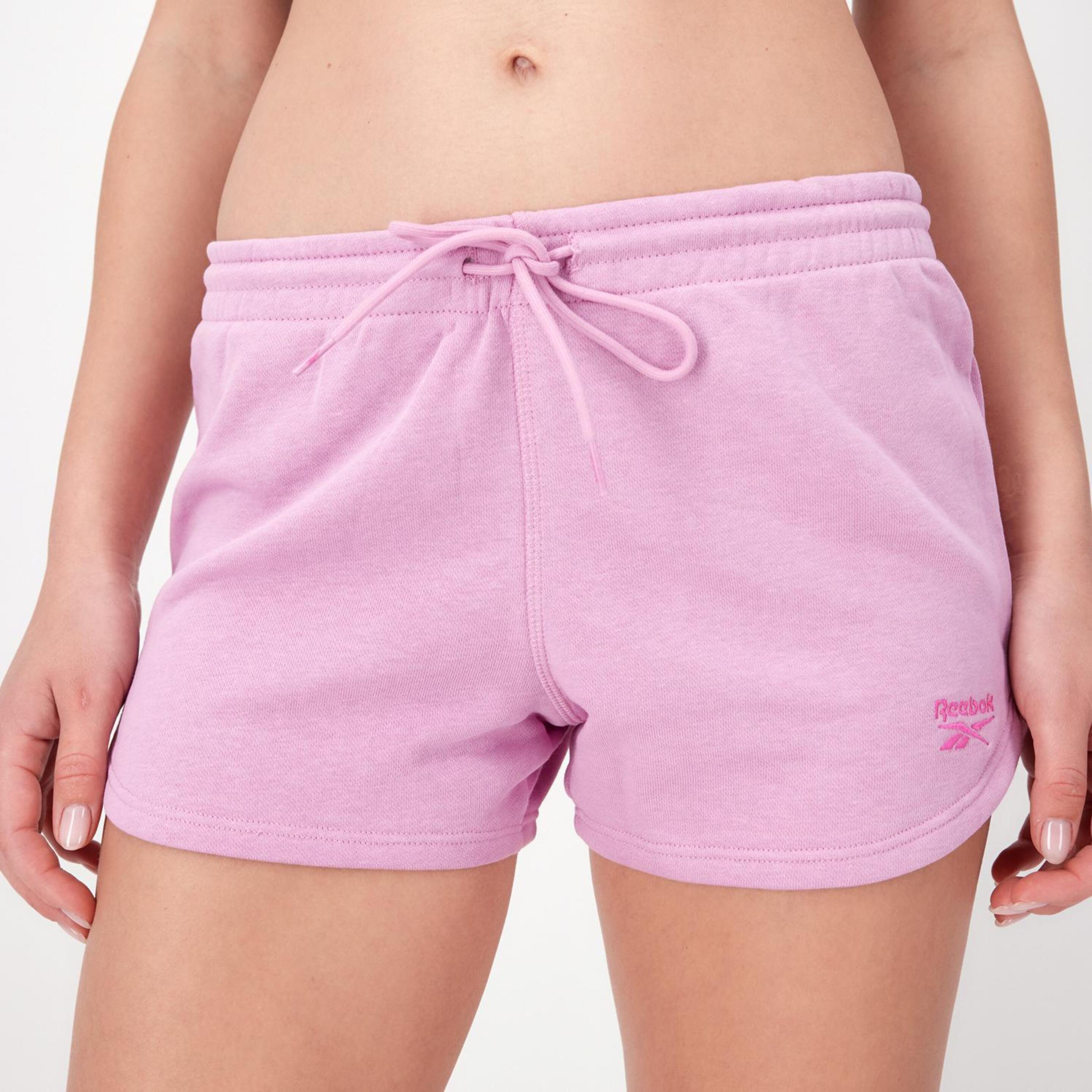 Pantalón Corto Reebok - rosa - Shorts Mujer