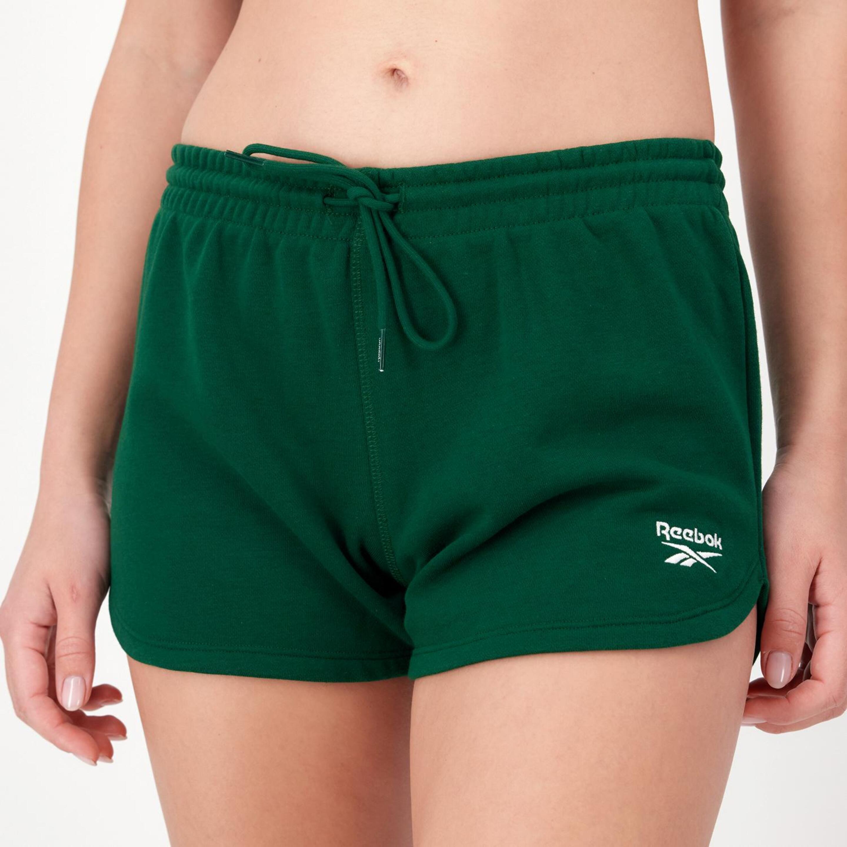 Pantalón Corto Reebok - verde - Shorts Mujer