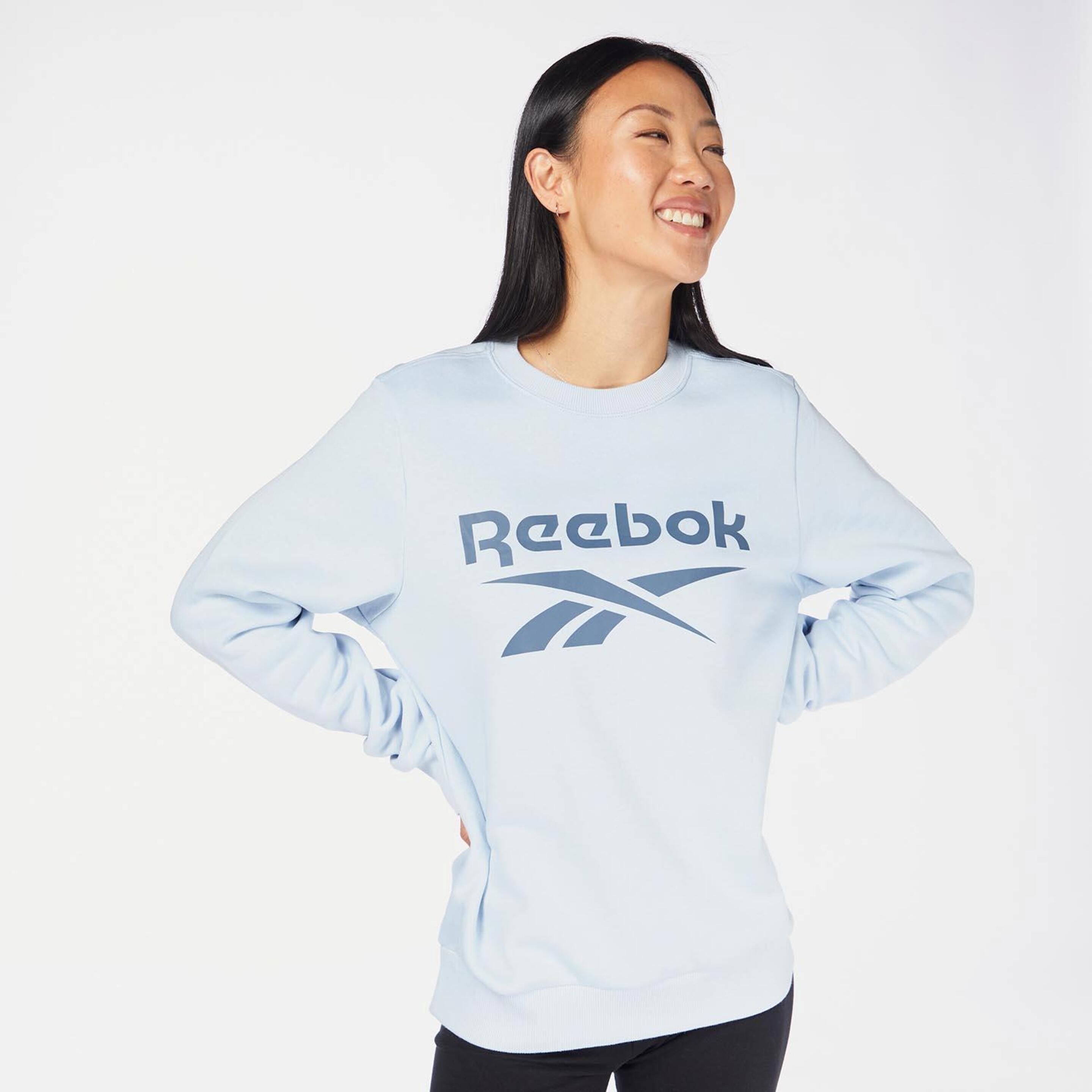 Reebok Identity Big Logo - azul - Sudadera Mujer