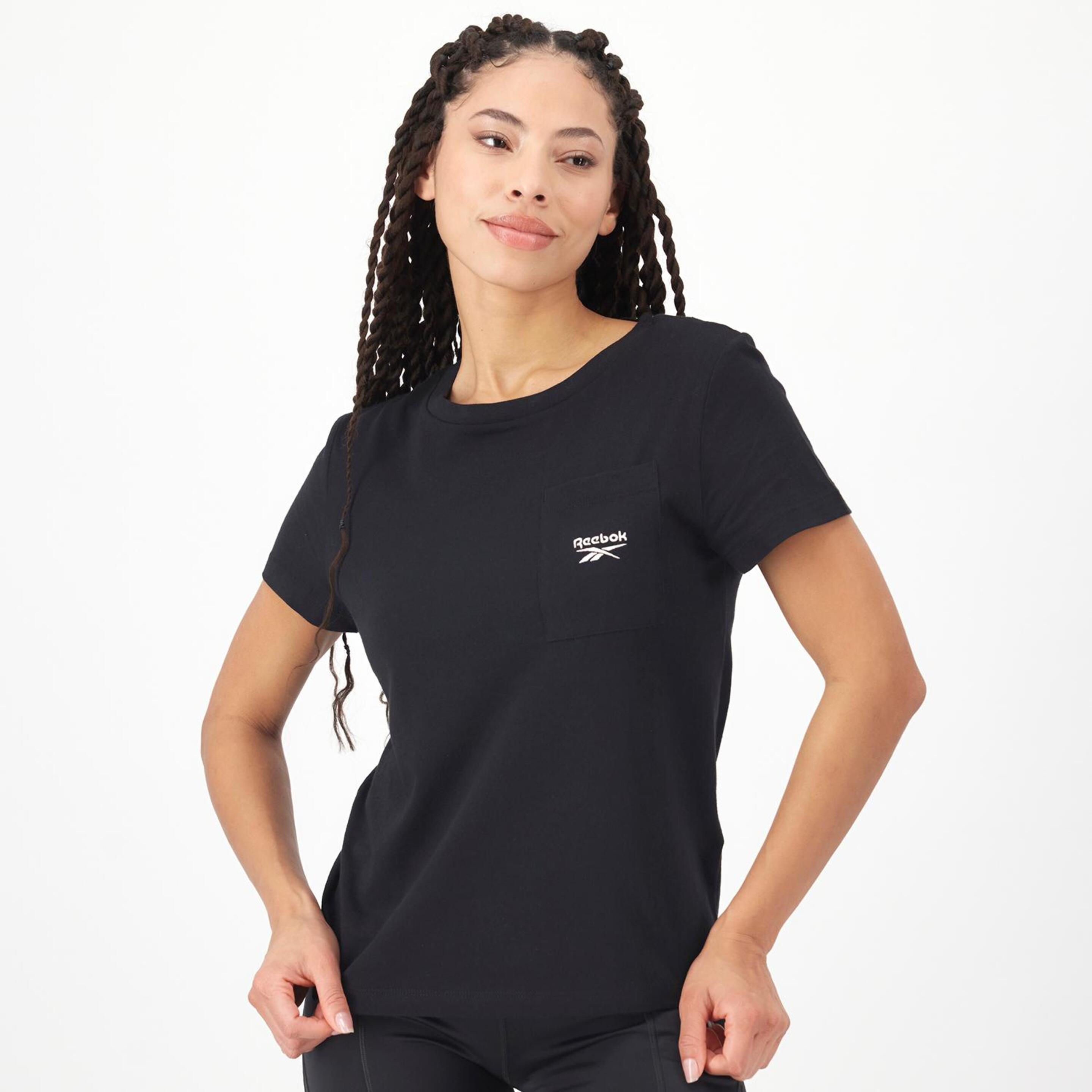 Reebok Identity - negro - Camiseta Mujer