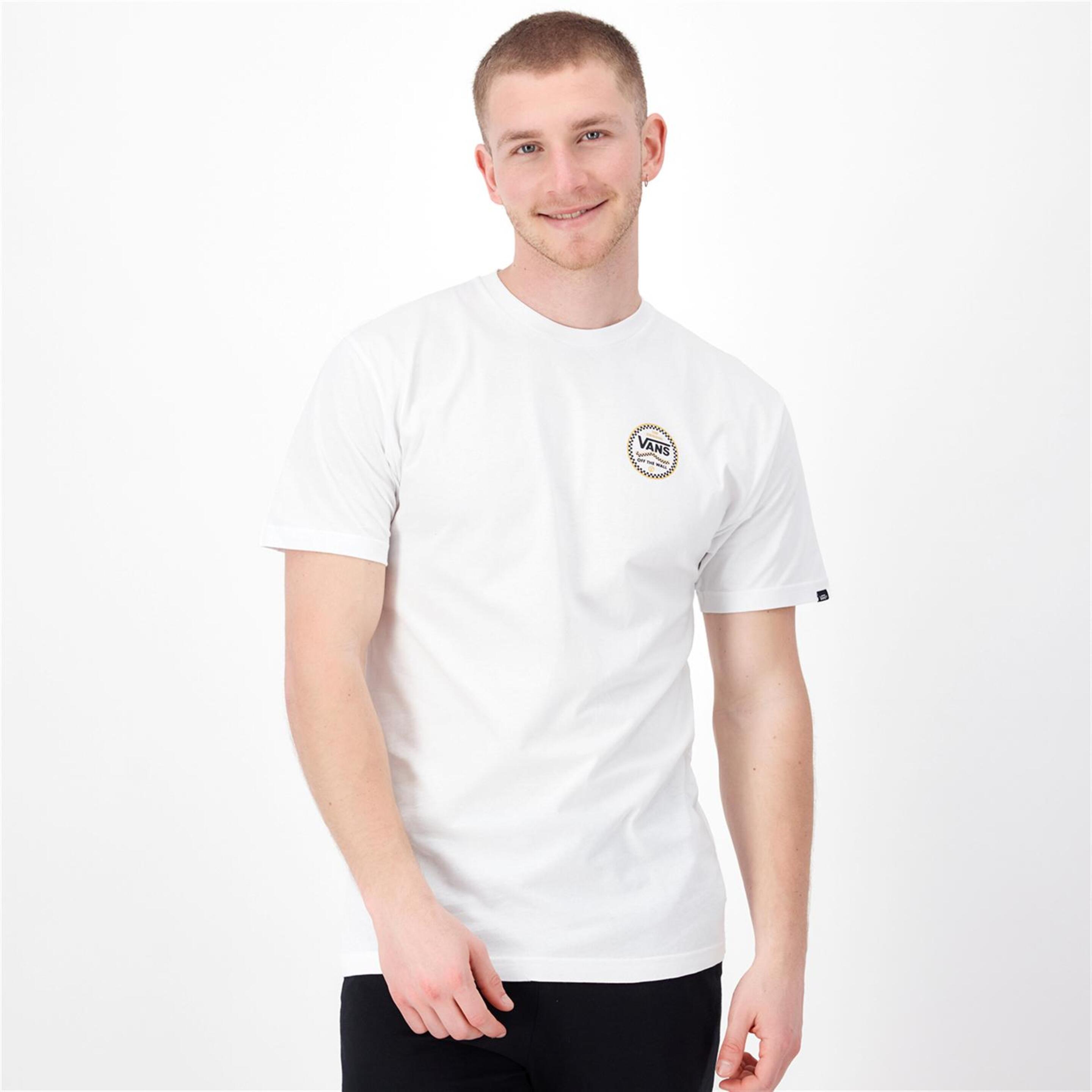 Vans Back Logo - blanco - T-shirt Homem