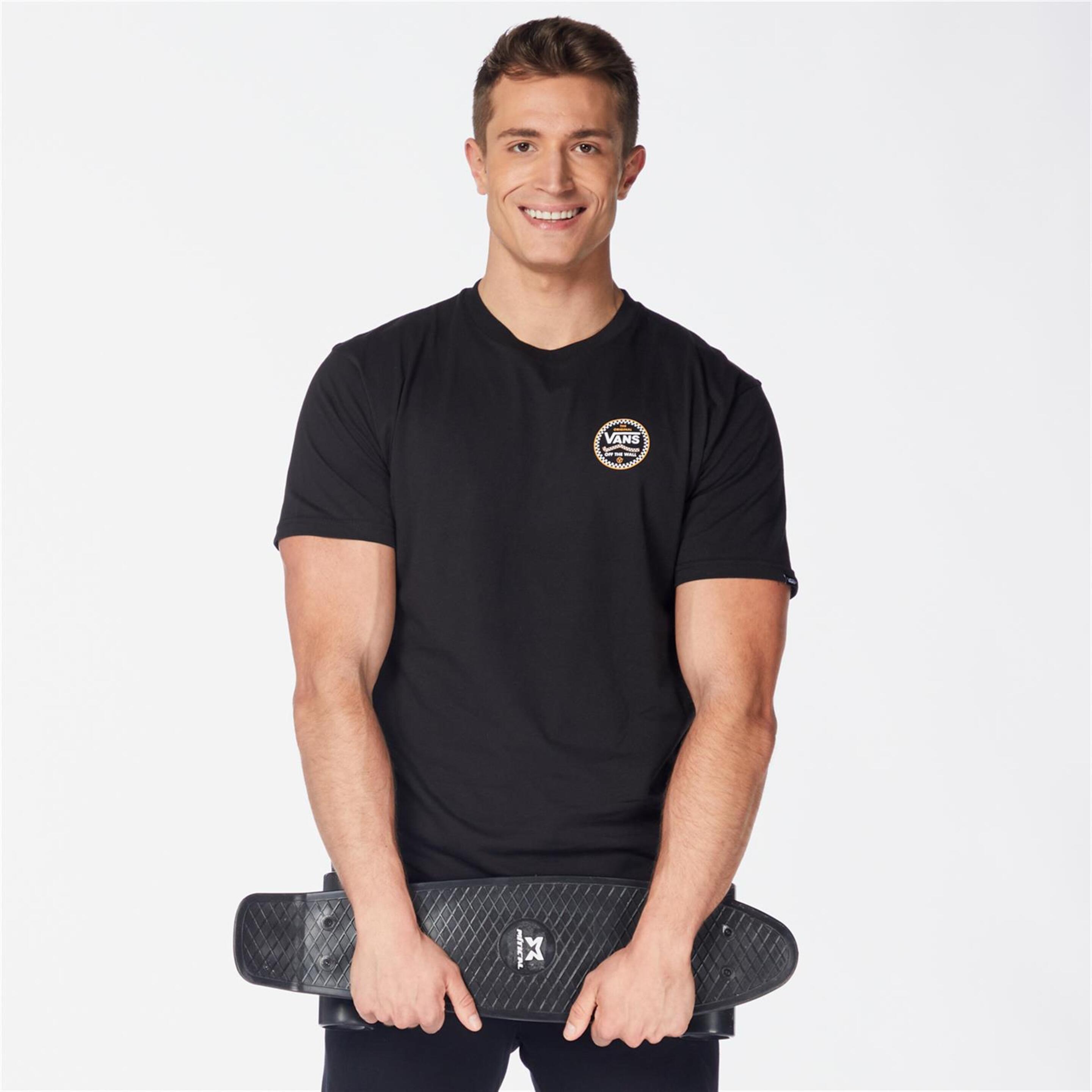 Vans Back Logo - negro - T-shirt Homem