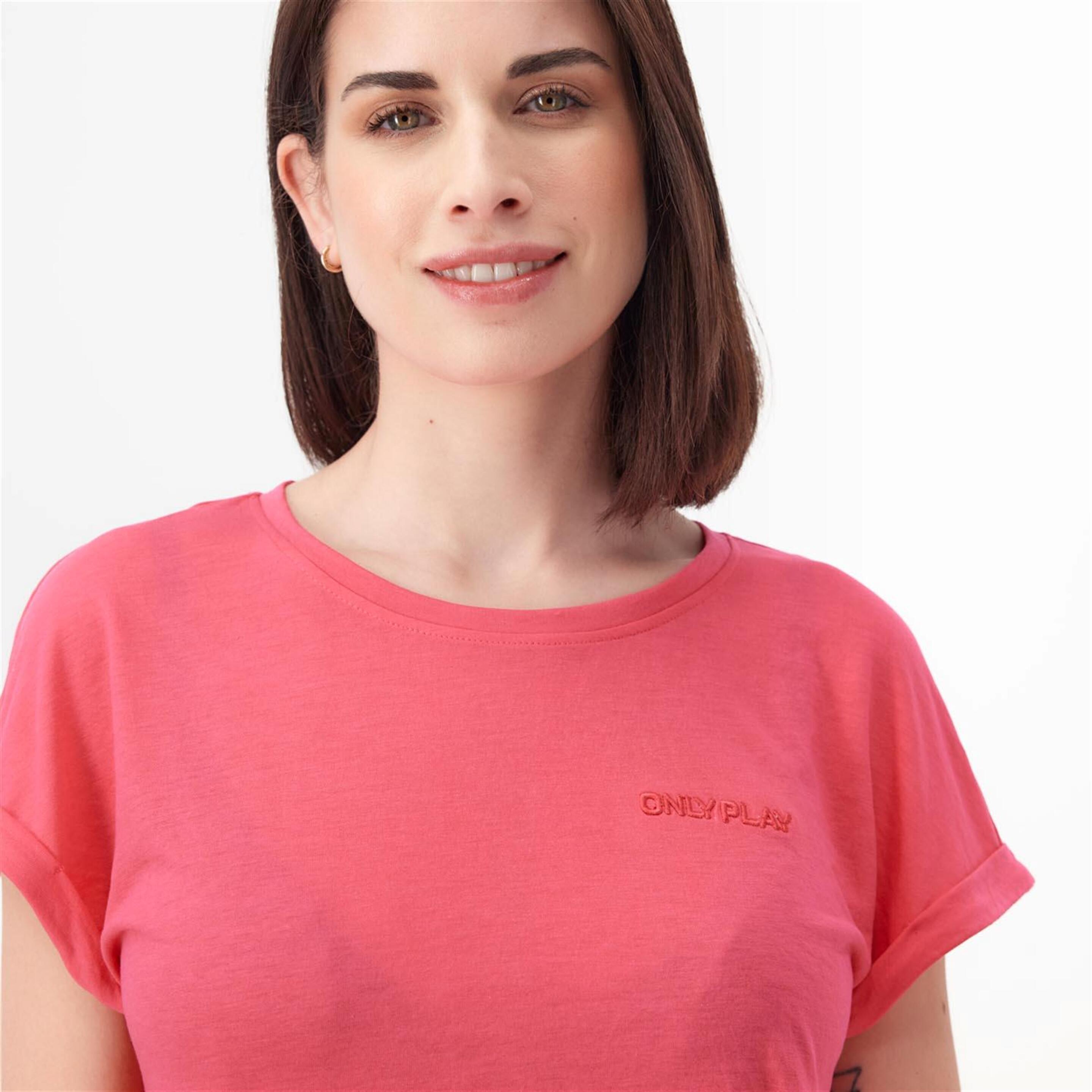 Camiseta ONLY Play - Fucsia - Camiseta Mujer