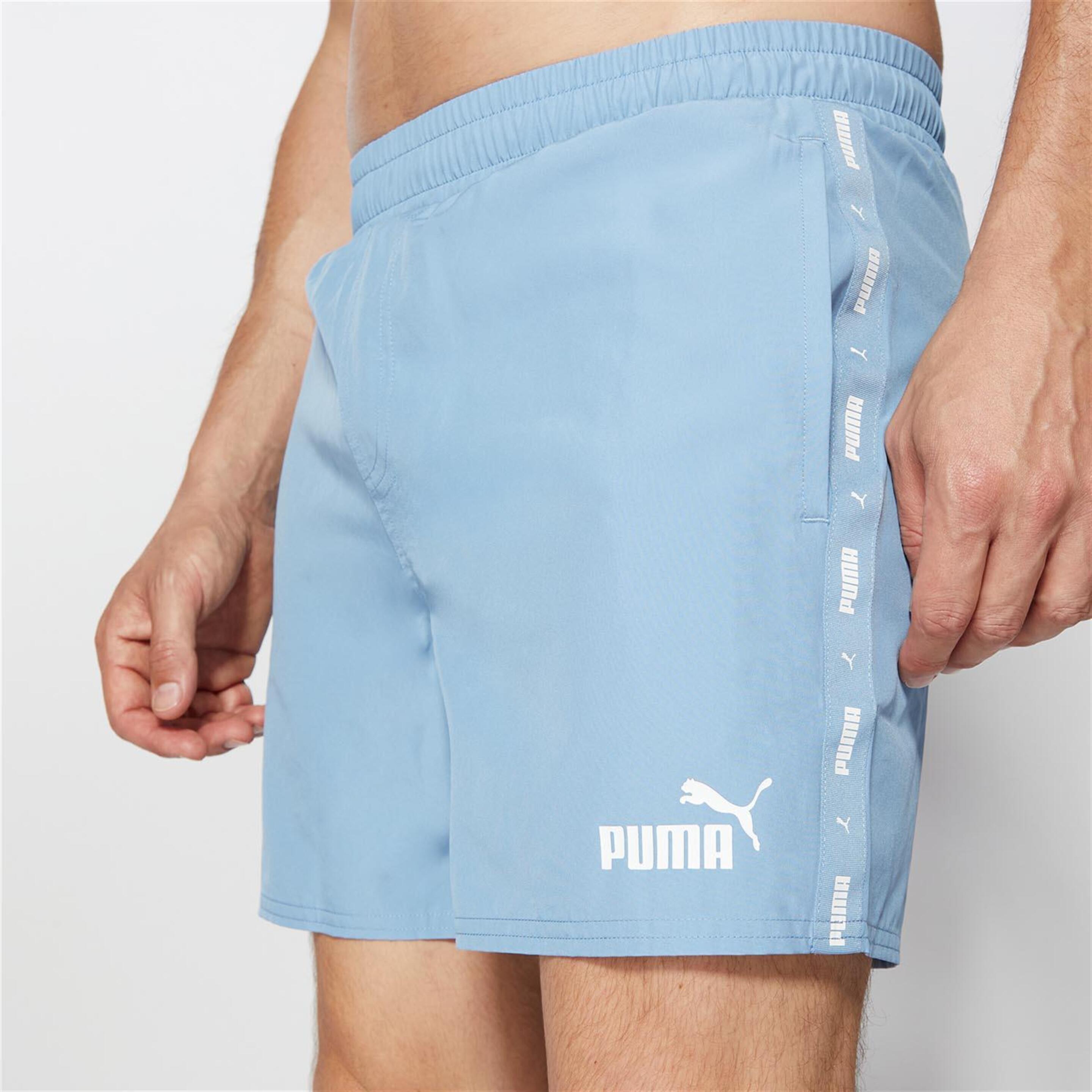 Puma Tape - azul - Bañador Corto Hombre