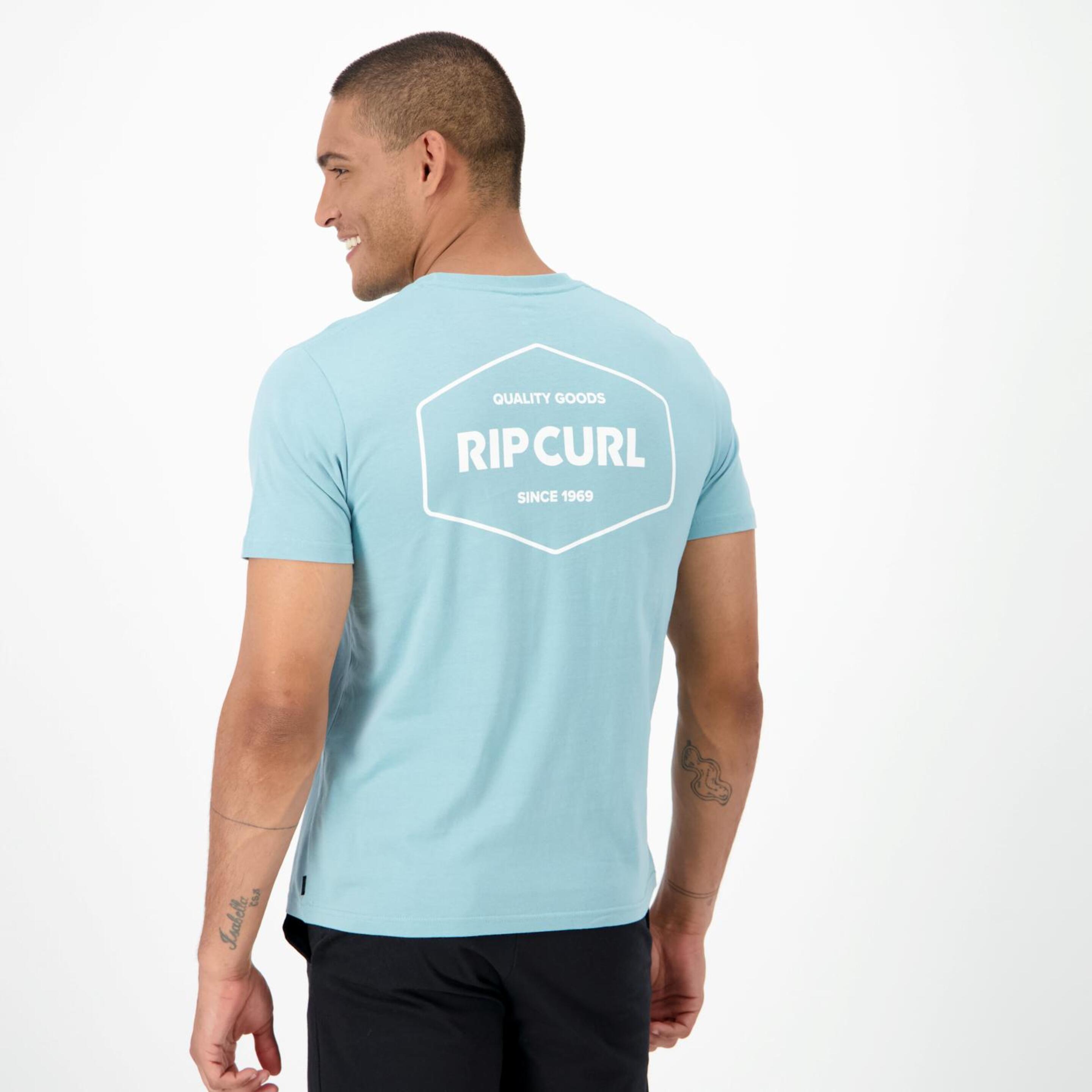 Camiseta Rip Curl - Azul - Camiseta Hombre
