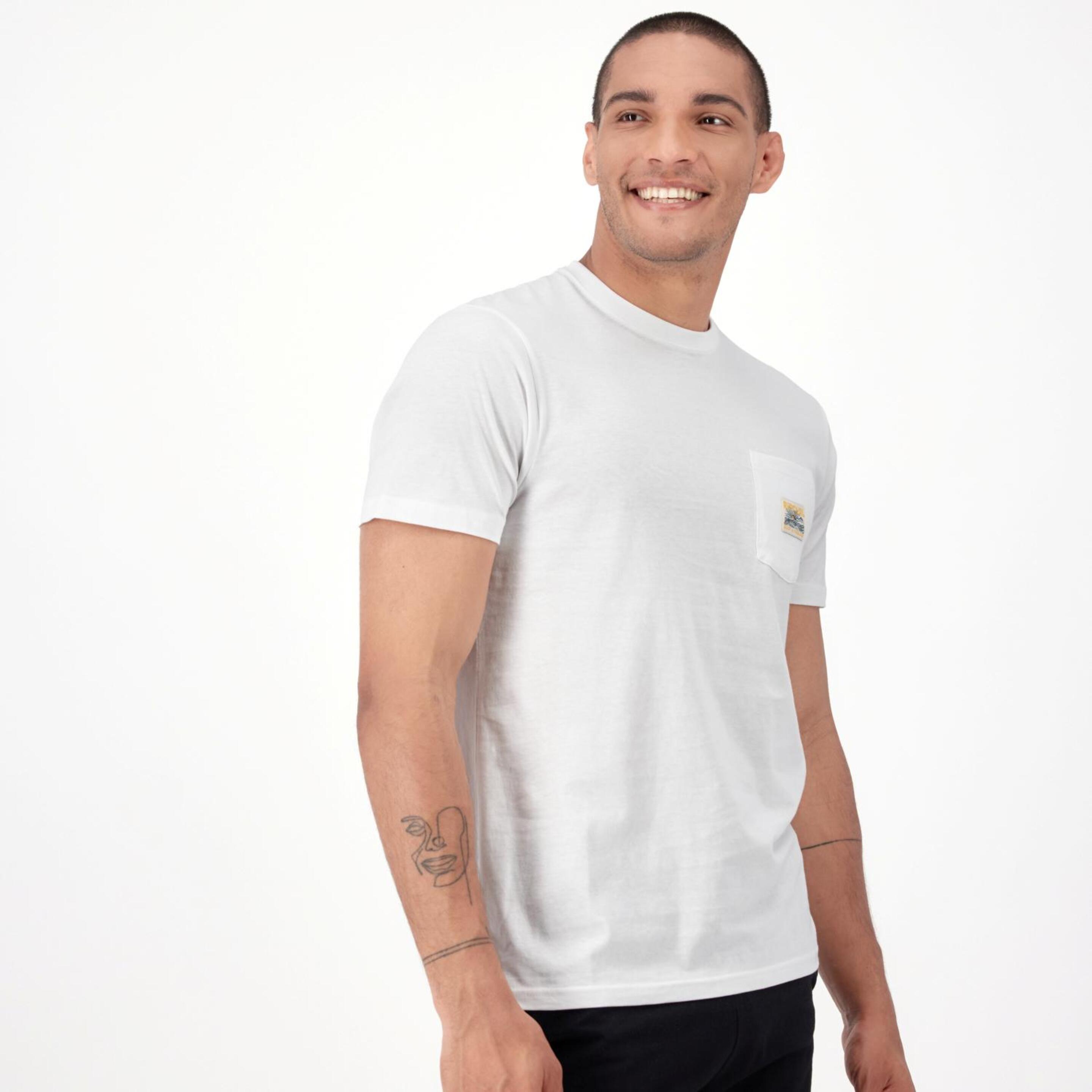 Camiseta Rip Curl - Blanco - Camiseta Hombre