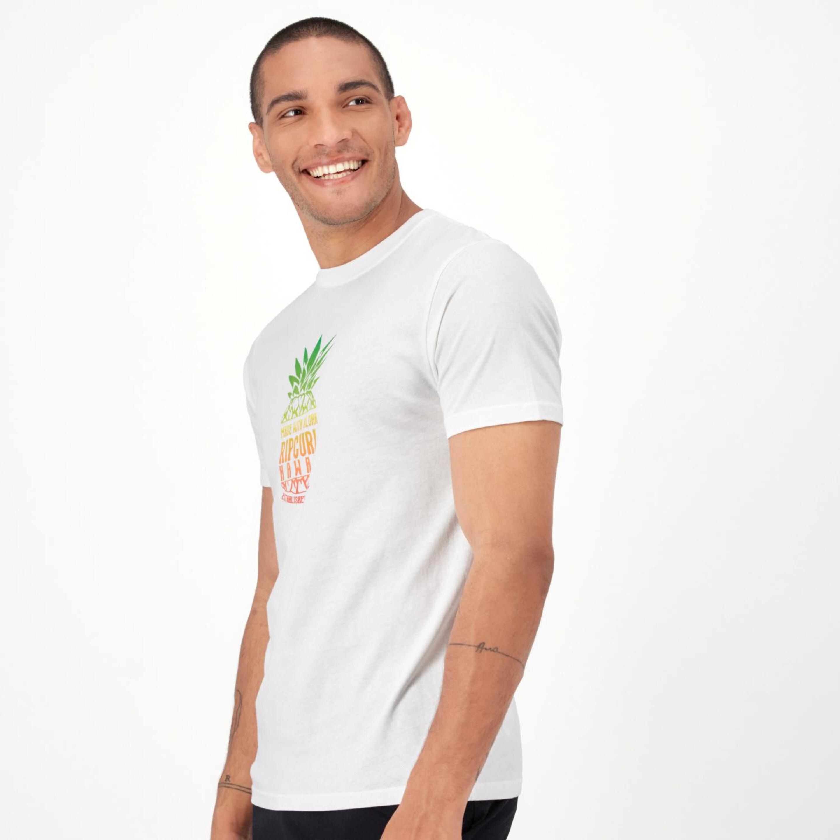T-shirt Rip Curl - Branco - T-shirt Homem | Sport Zone