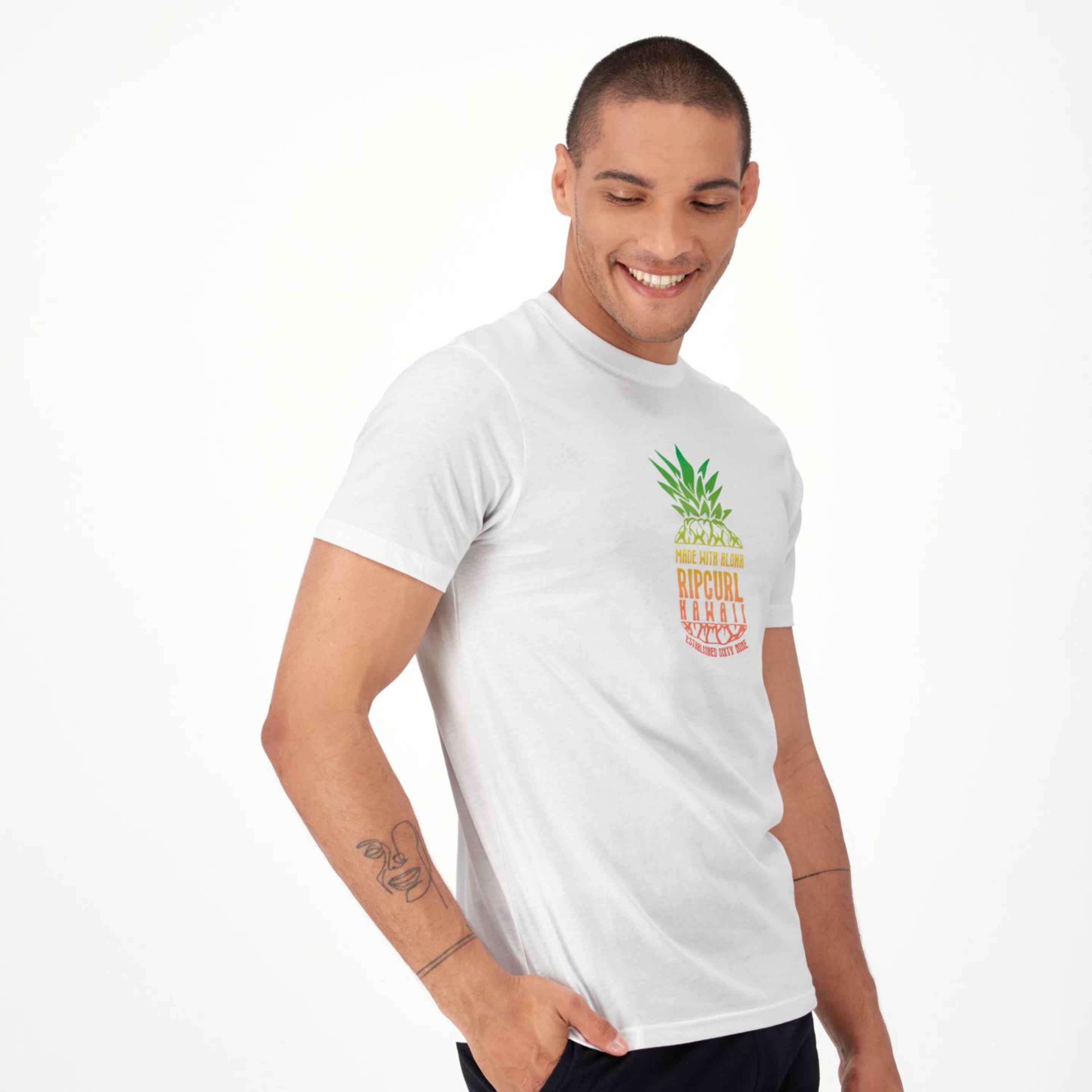 T-shirt Rip Curl - Branco - T-shirt Homem | Sport Zone