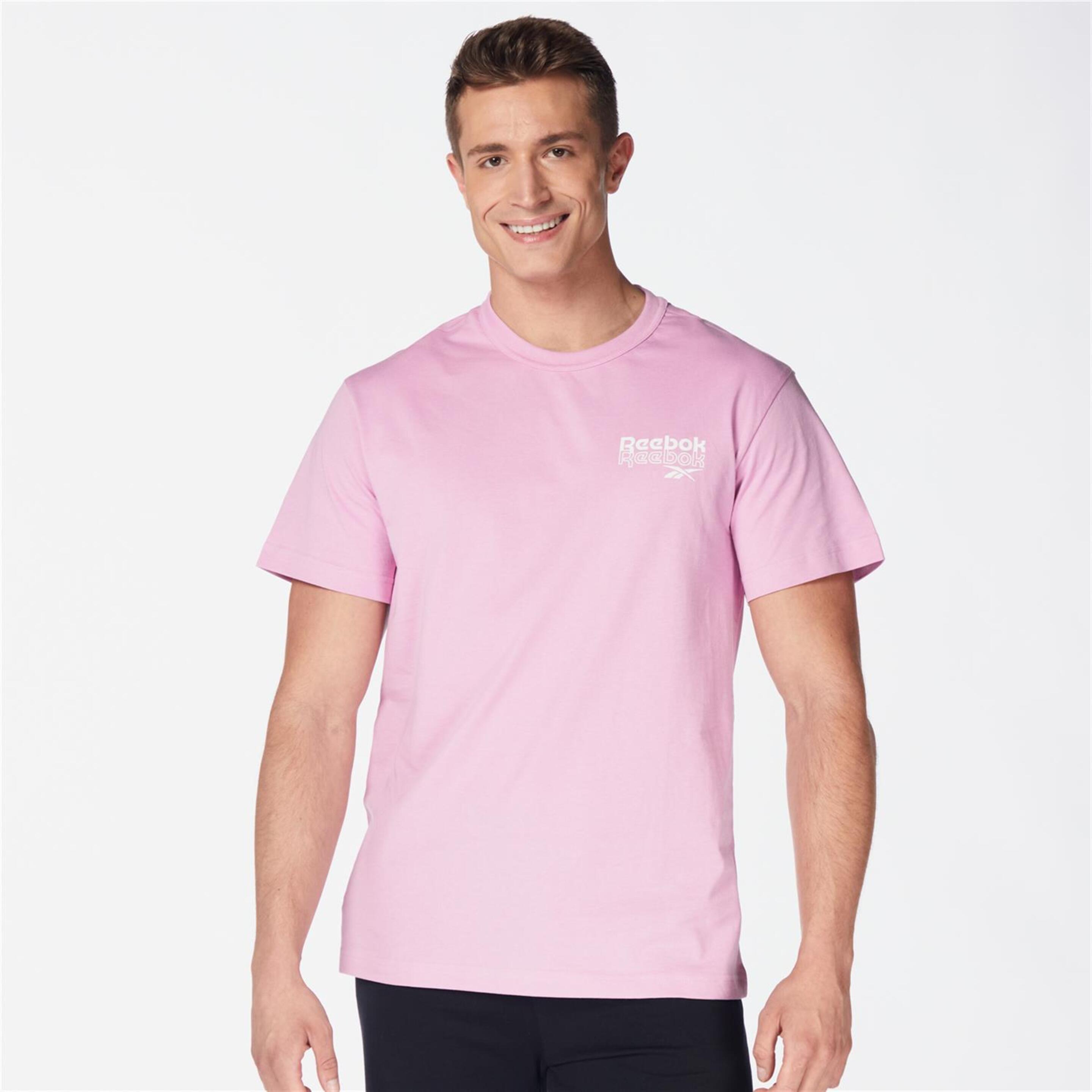 Reebok Ri - rosa - T-shirt Homem