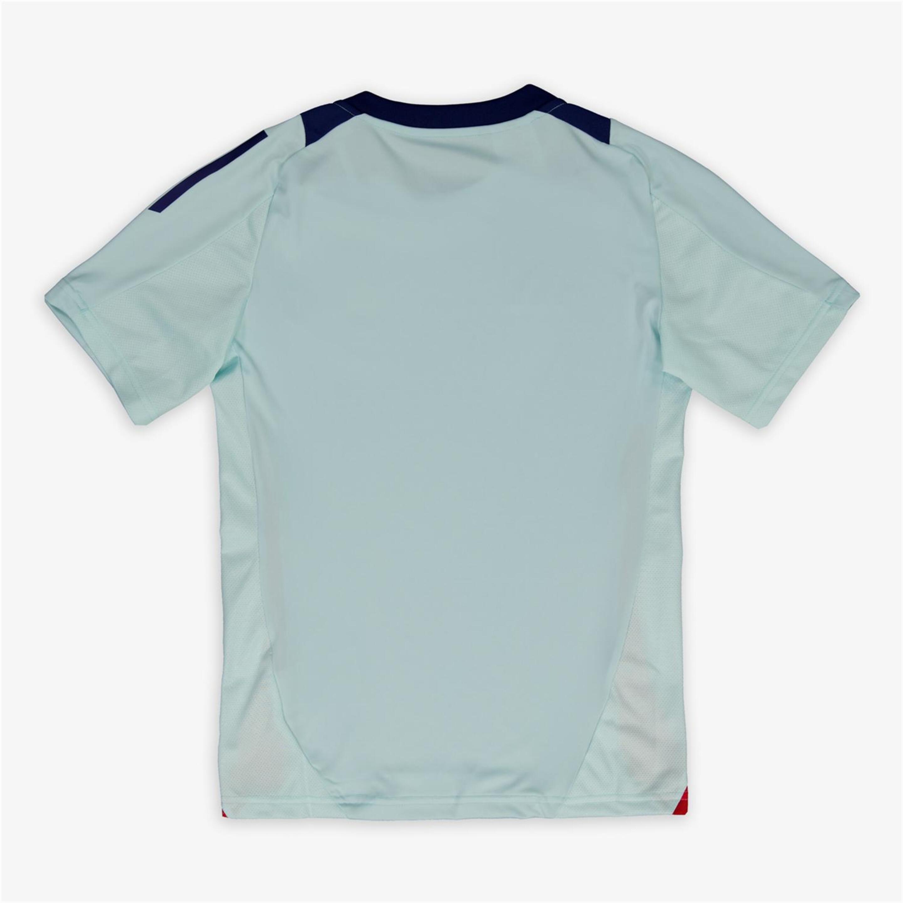 adidas RFEF Entreno 2024 - Azul - Camiseta Fútbol Junior