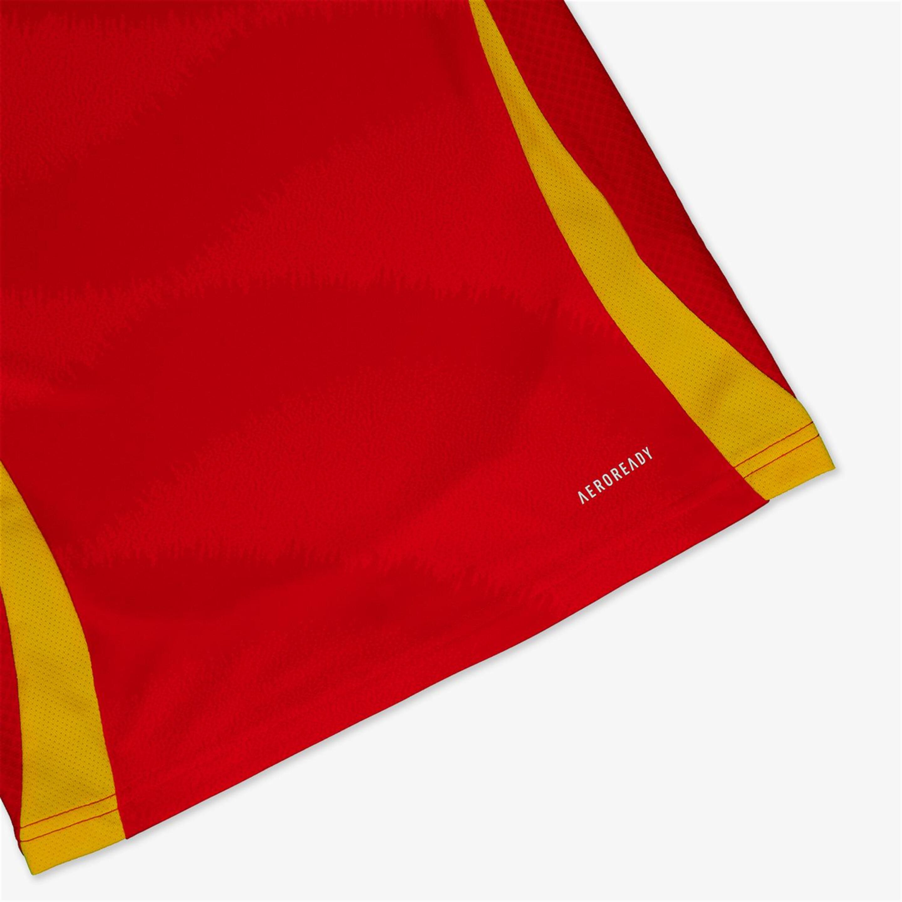 Camiseta RFEF 1ª Equip. 2024 - Rojo - Camiseta Fútbol Junior