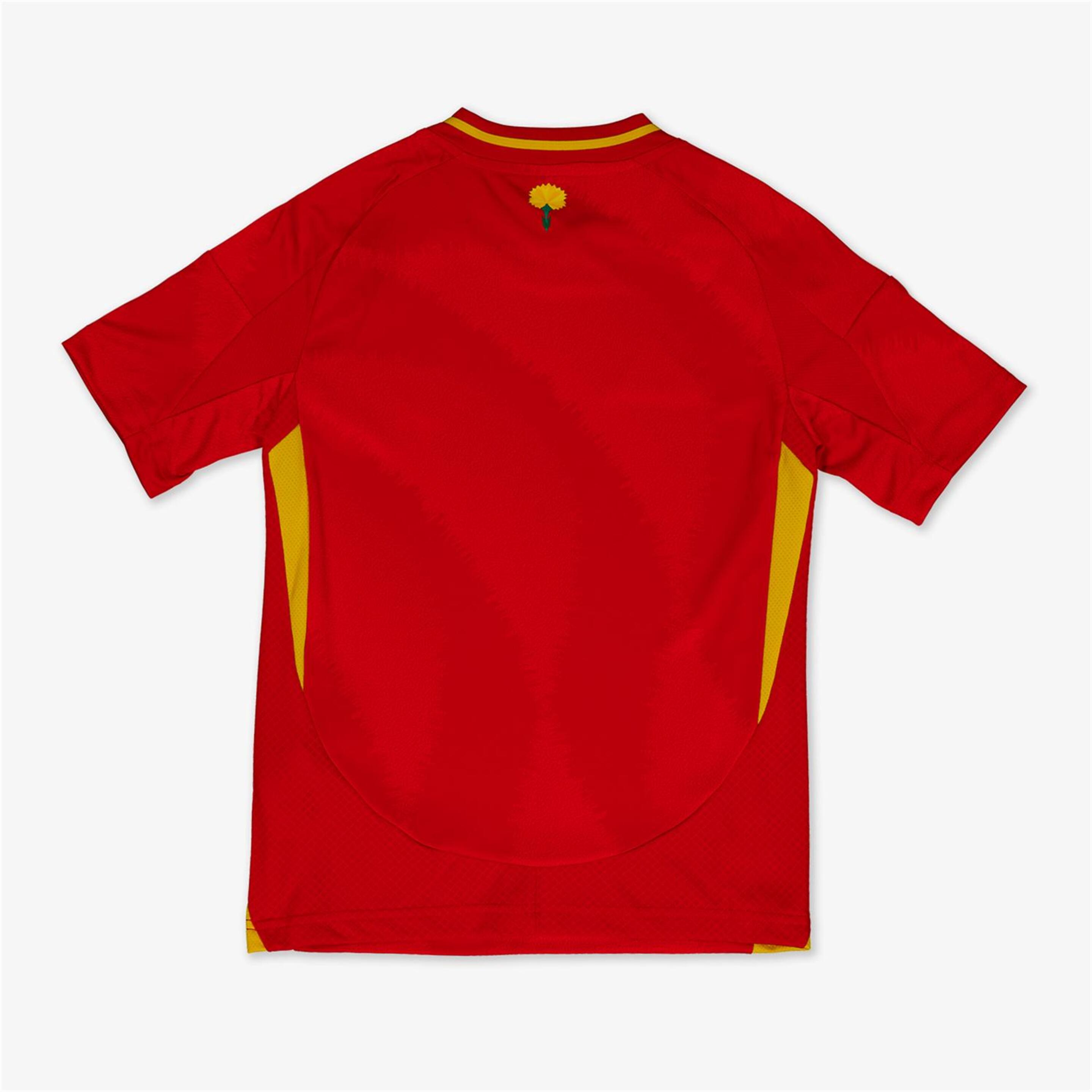 Camiseta RFEF 1ª Equip. 2024 - Rojo - Camiseta Fútbol Junior
