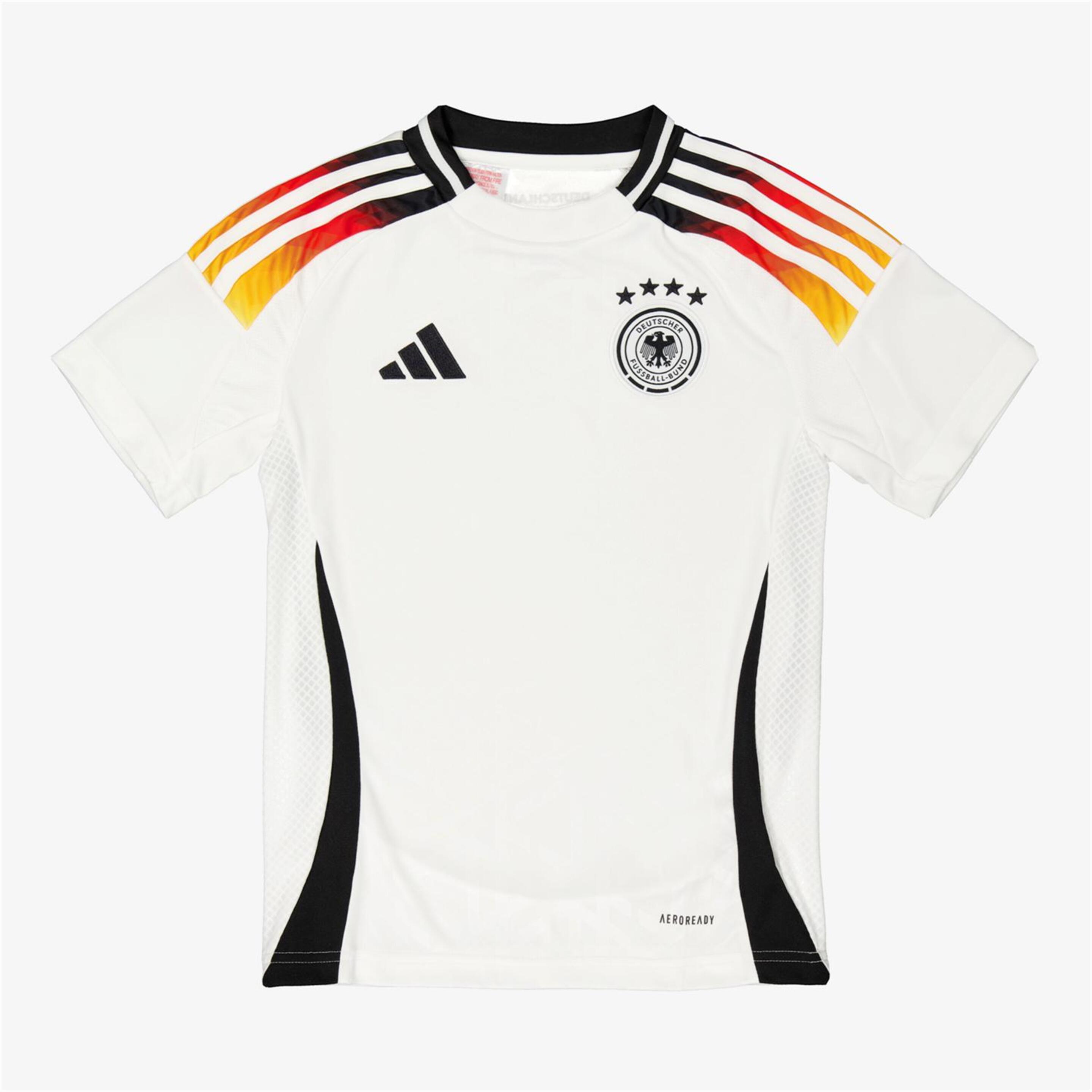 Camisola Alemanha 1º Equip. 2024 - blanco - Futebol Adulto