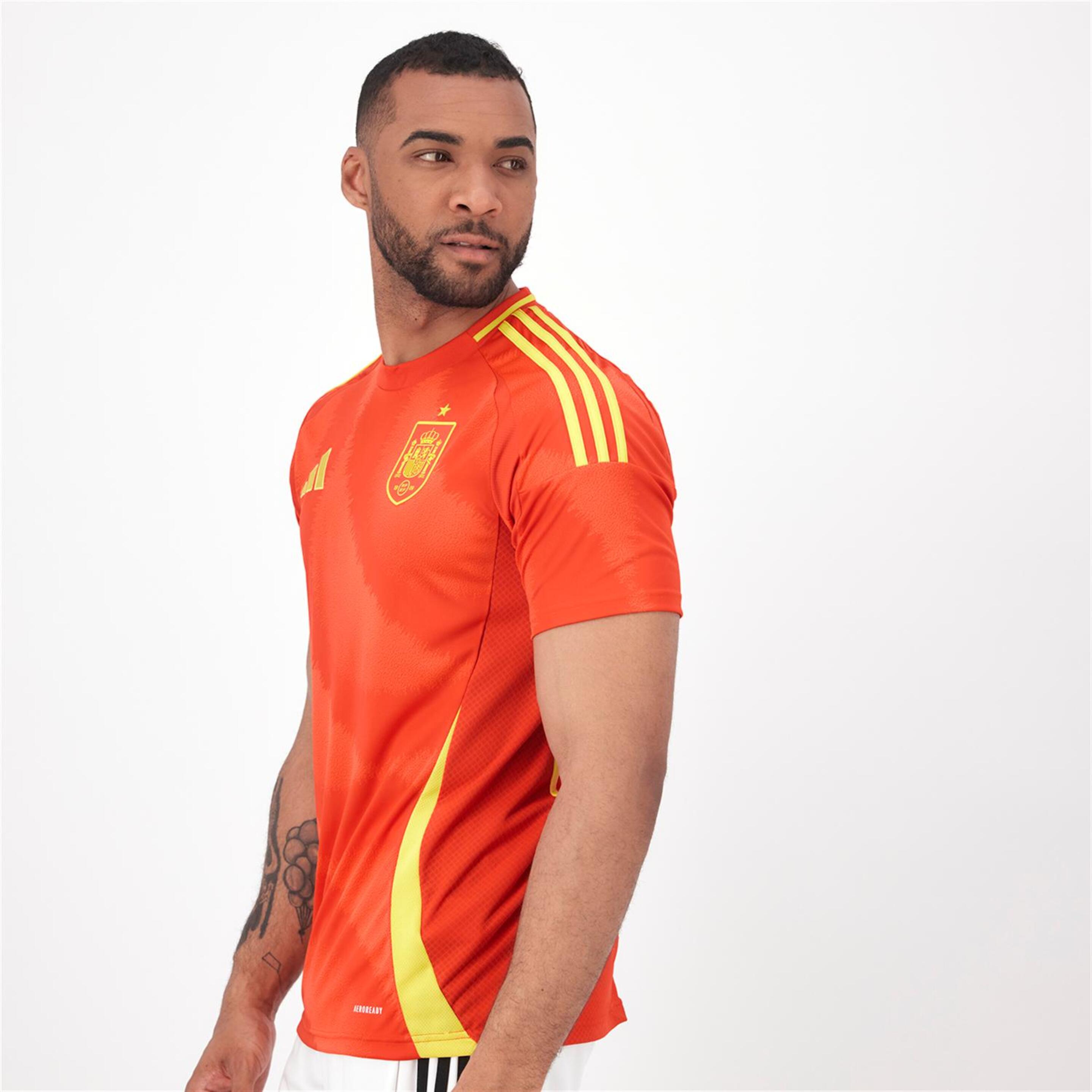 Camiseta Selección Española 1ª Equip. - Rojo - Fútbol Hombre