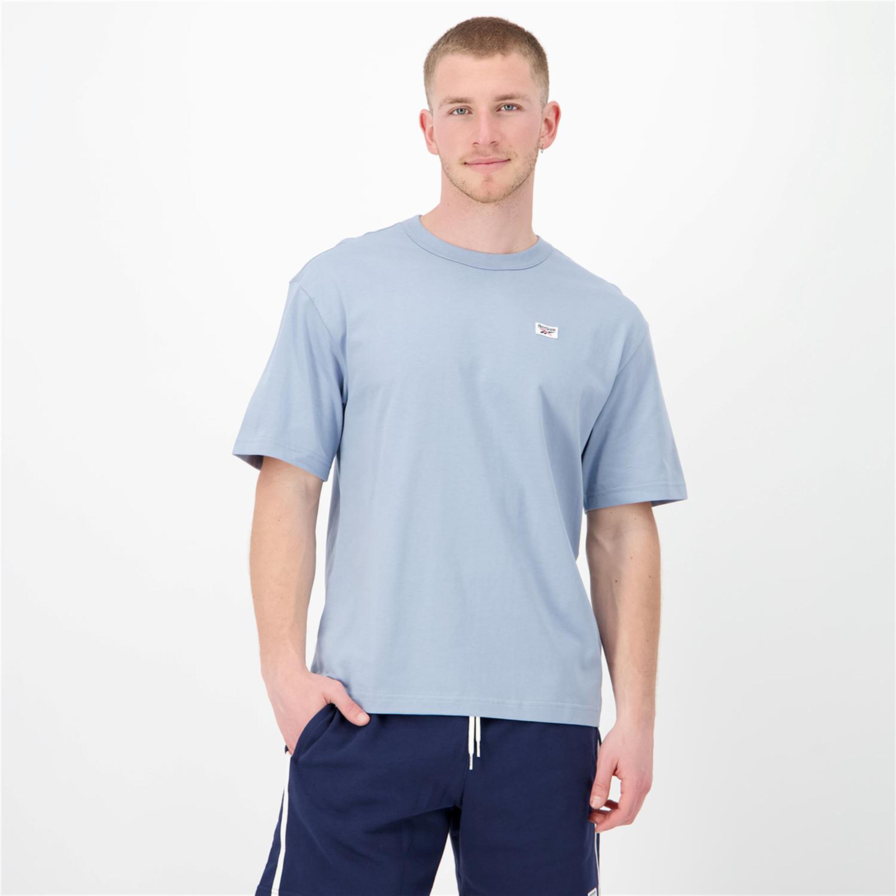 Reebok Court - azul - T-shirt Homem