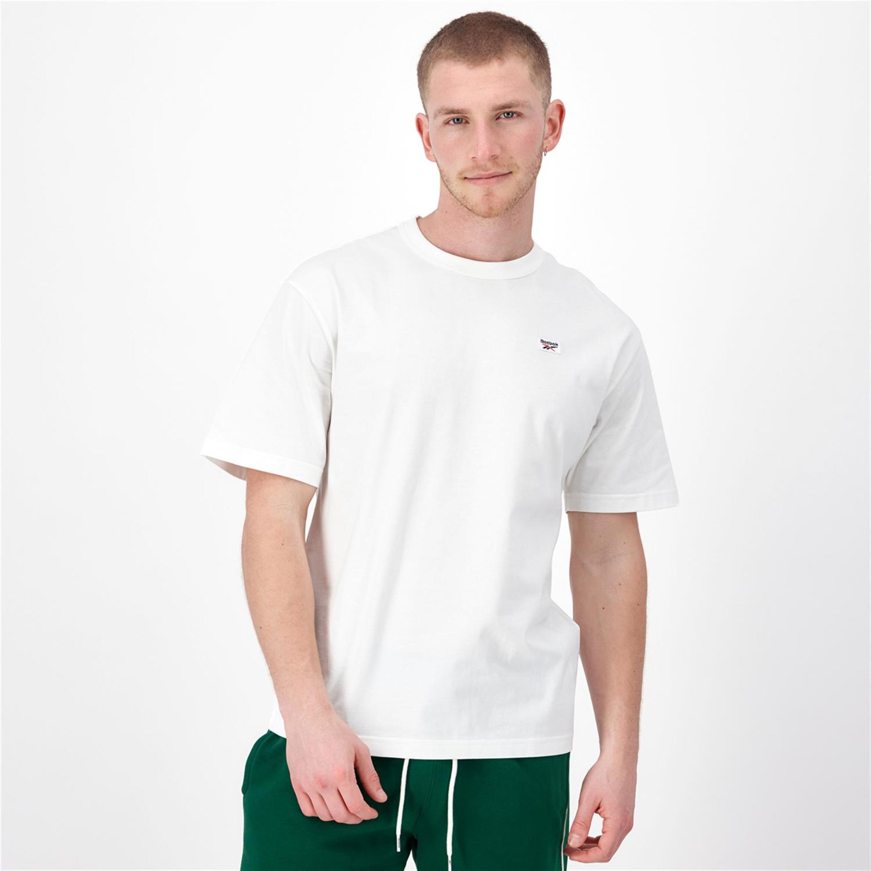 Reebok Court - blanco - Camiseta Hombre