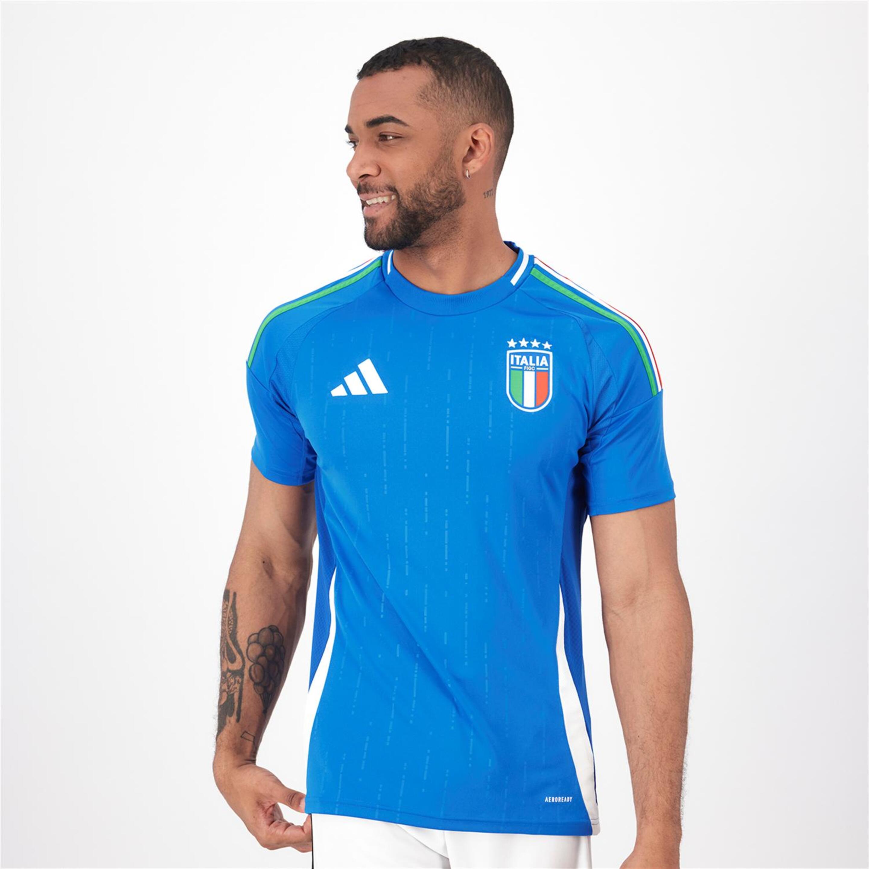 Camiseta Italia 1ª Equip. 2024 - Azul - Fútbol Hombre  | Sprinter