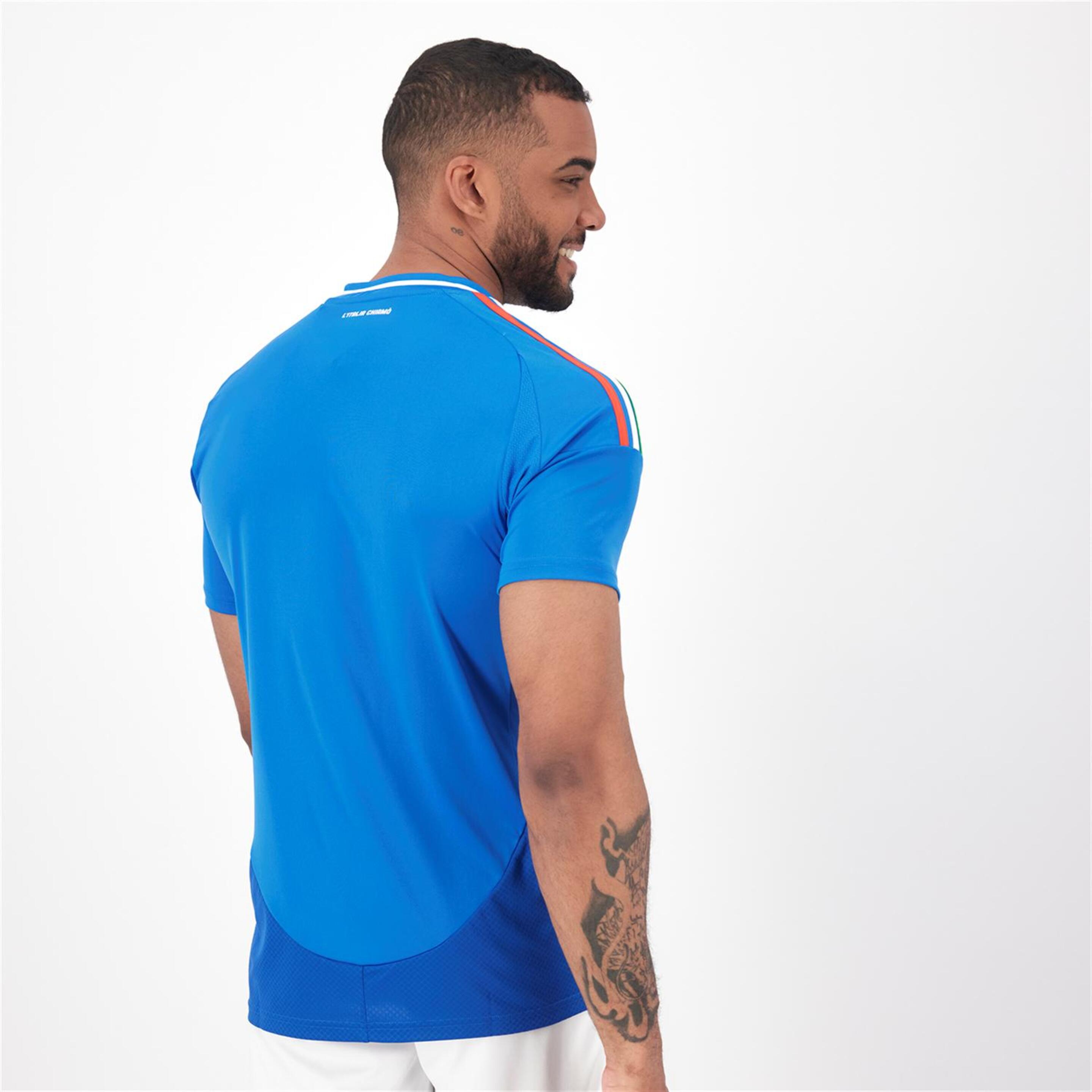 Camiseta Italia 1ª Equip. 2024 - Azul - Fútbol Hombre  | Sprinter