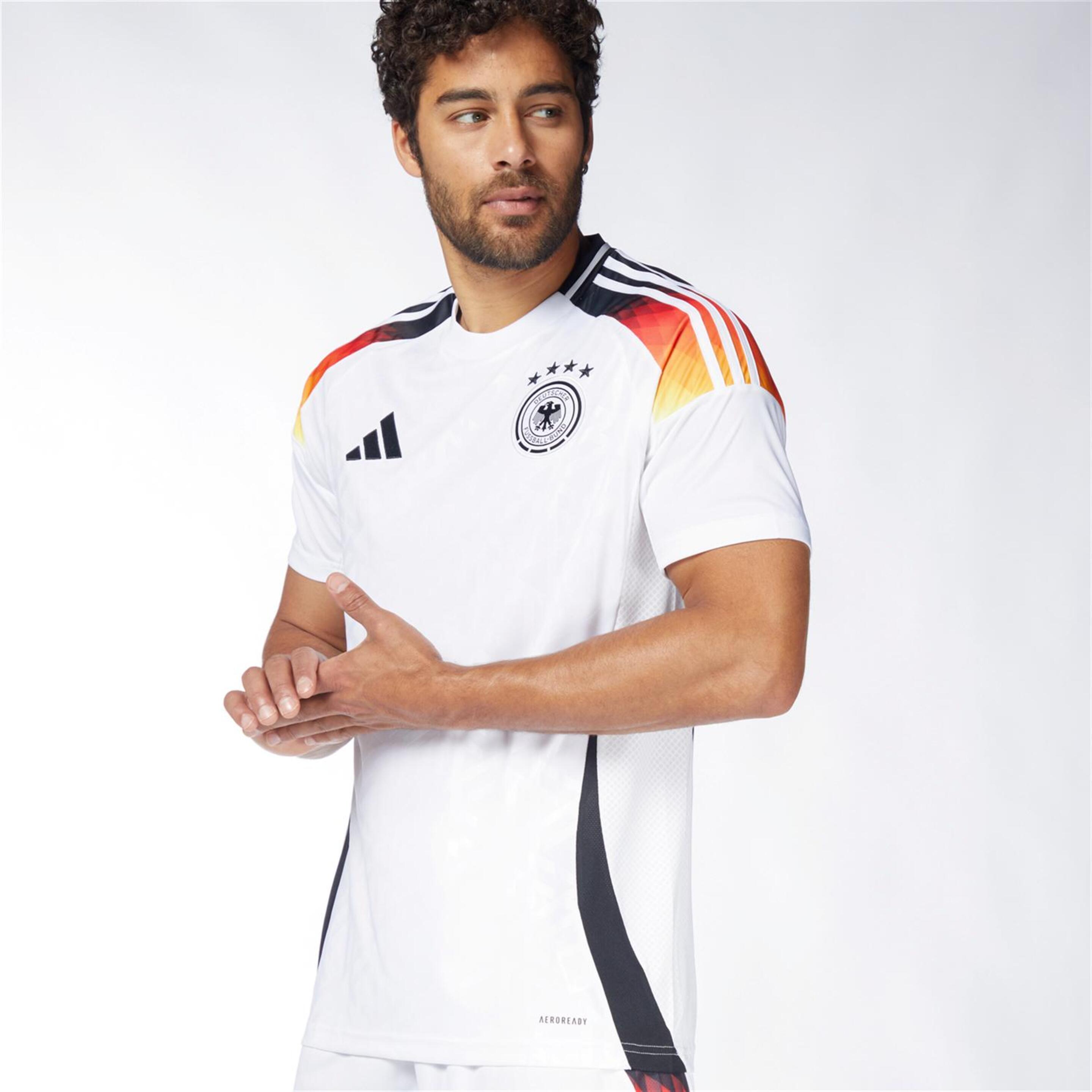 Camiseta Alemania 1ª Equip. 2024 - Blanco - Fútbol Hombre