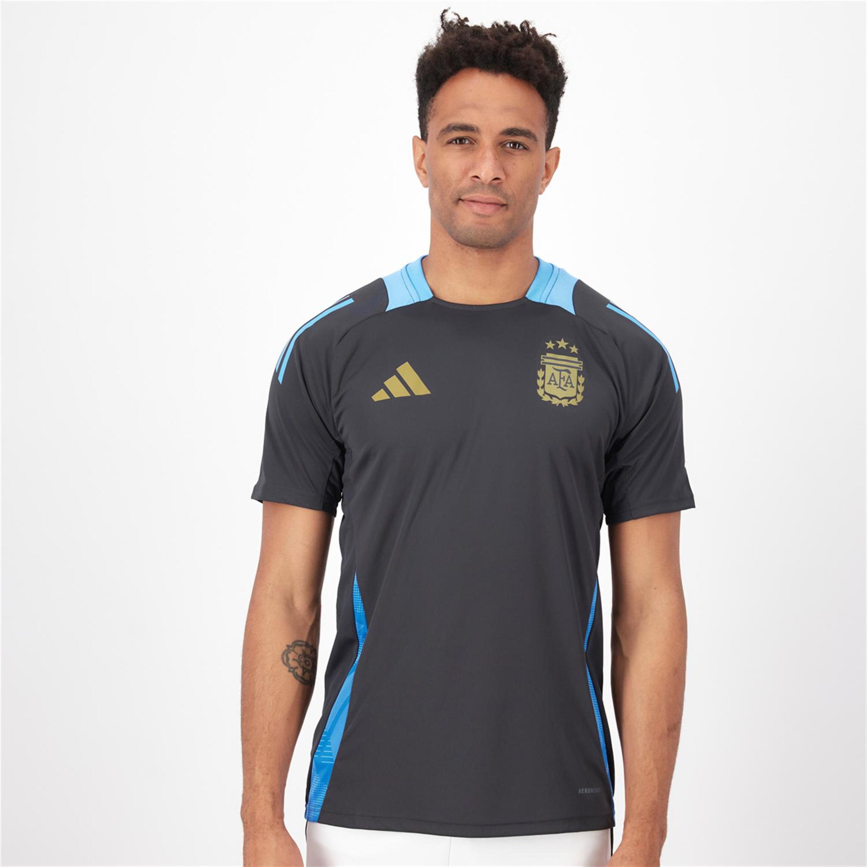 Camiseta Argentina Entreno - negro - Camiseta Fútbol Hombre