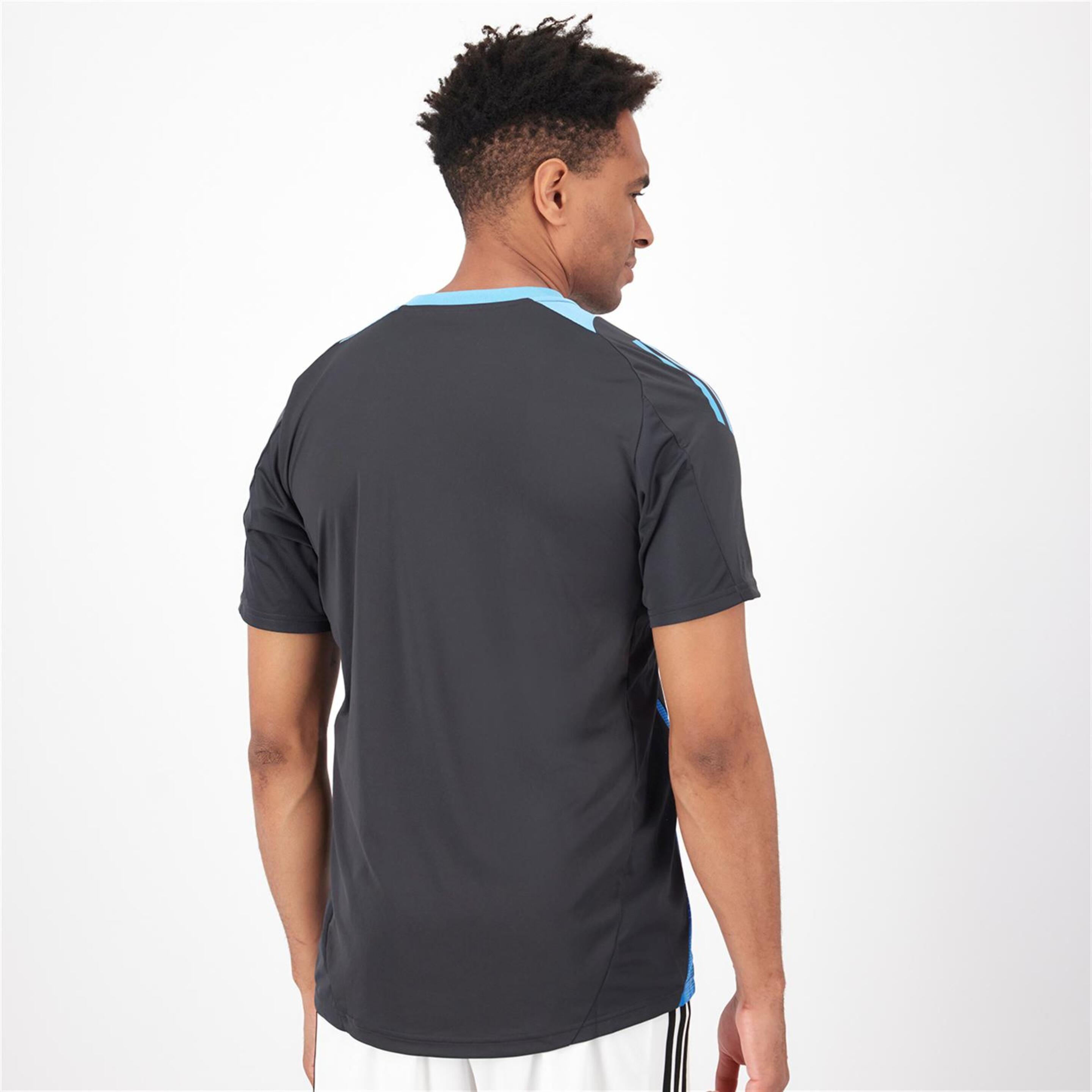 Camiseta Argentina Entreno - Negro - Camiseta Fútbol Hombre