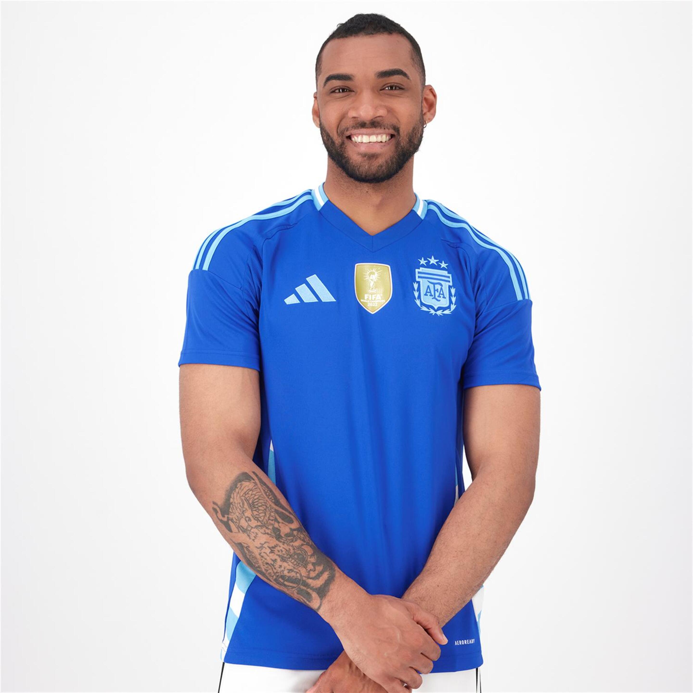 Camiseta Argentina 2ª Equipación 2024 - azul - Fútbol Hombre
