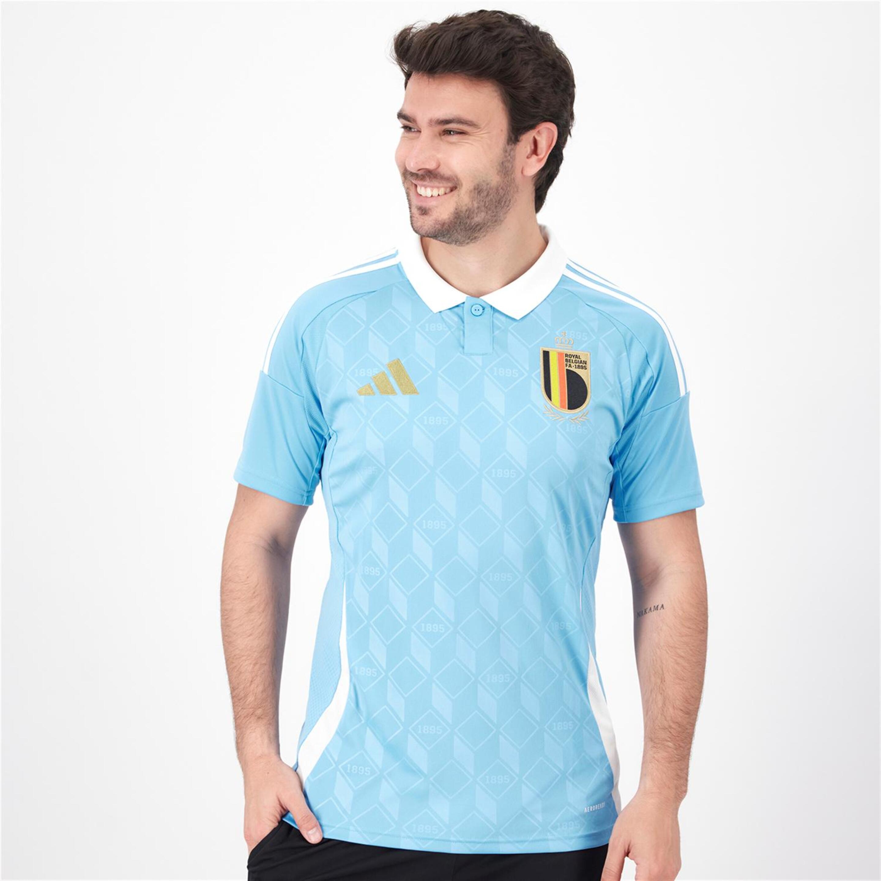Camiseta Bélgica 2ª Equip. - Azul - Fútbol Hombre  | Sprinter