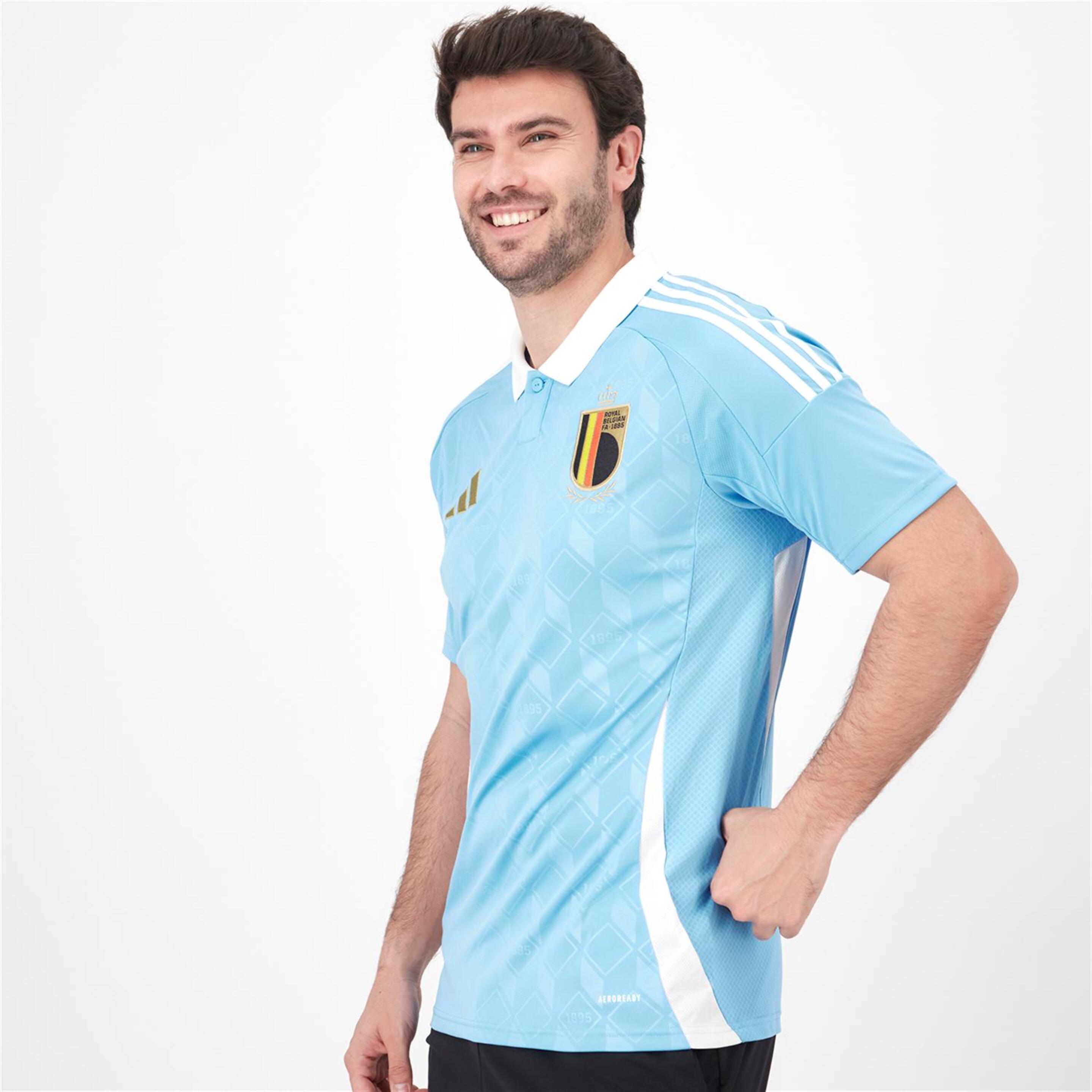 Camiseta Bélgica 2ª Equip. - Azul - Fútbol Hombre  | Sprinter