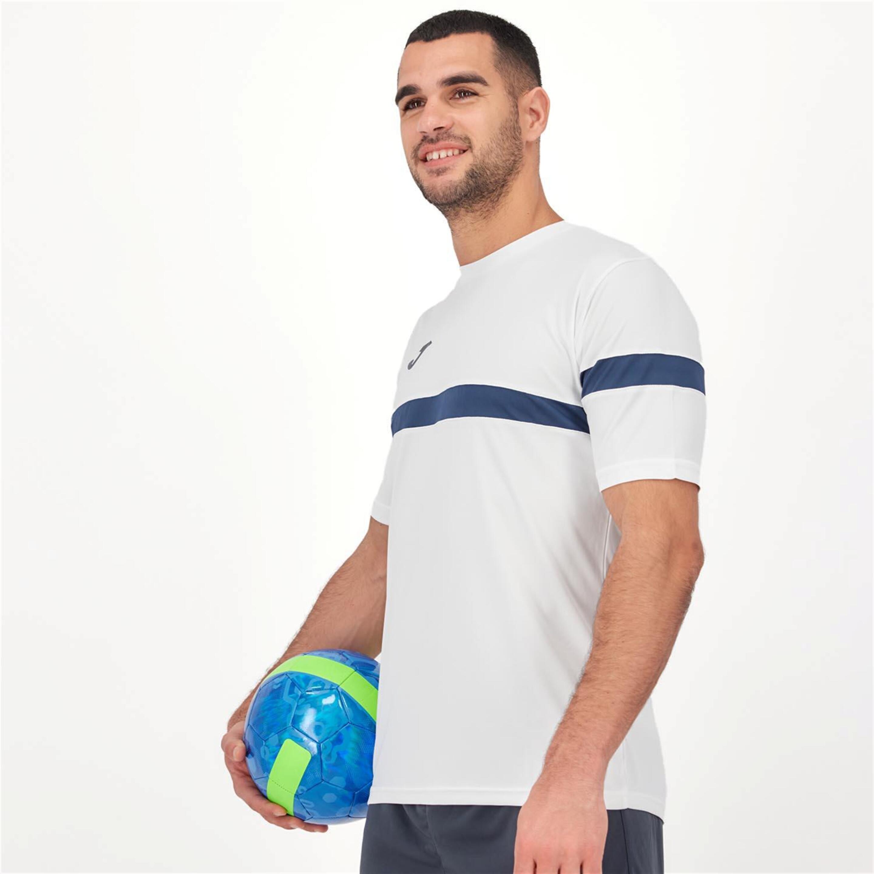 Joma Academy V - Blanco - Camiseta Hombre