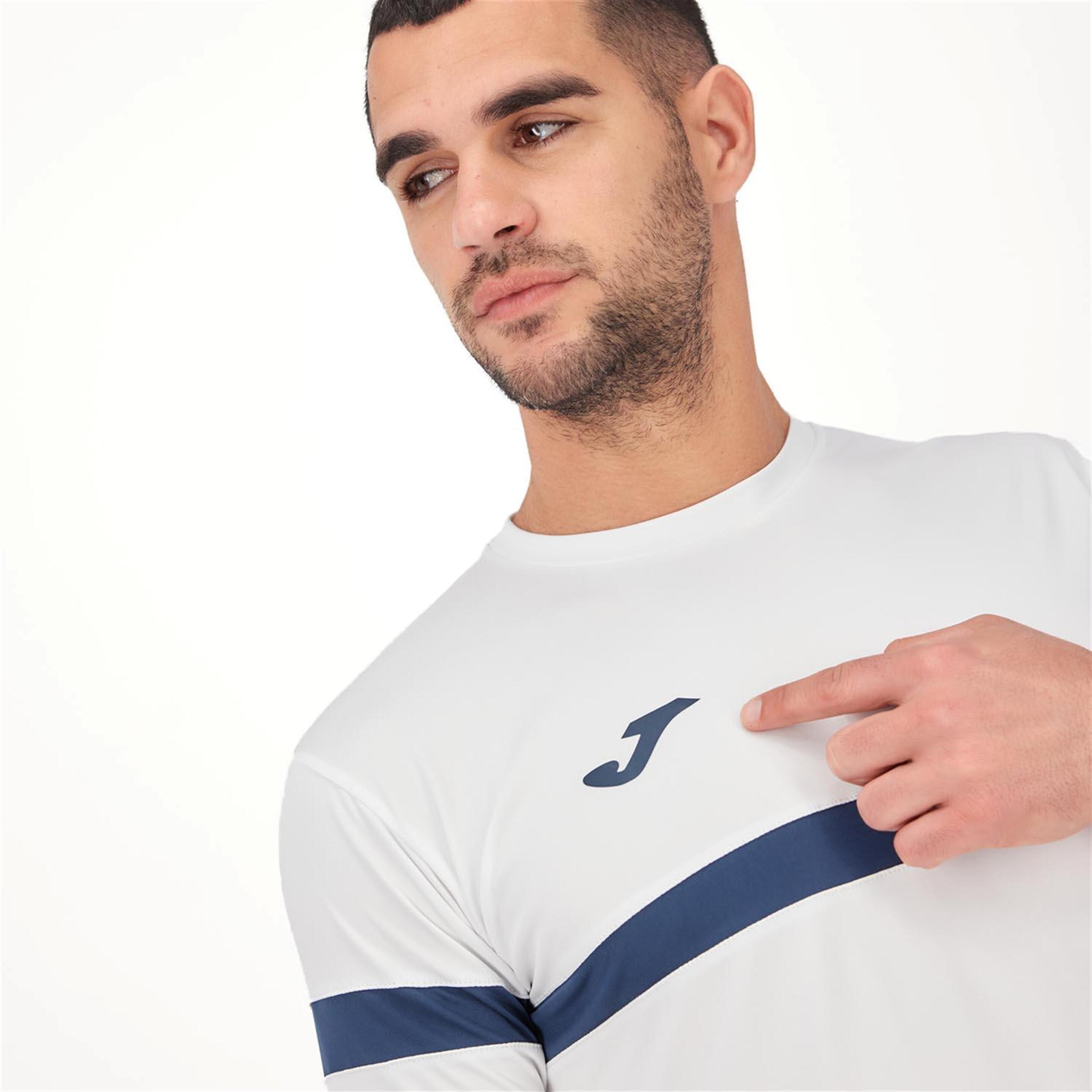 Joma Academy V - Blanco - Camiseta Hombre