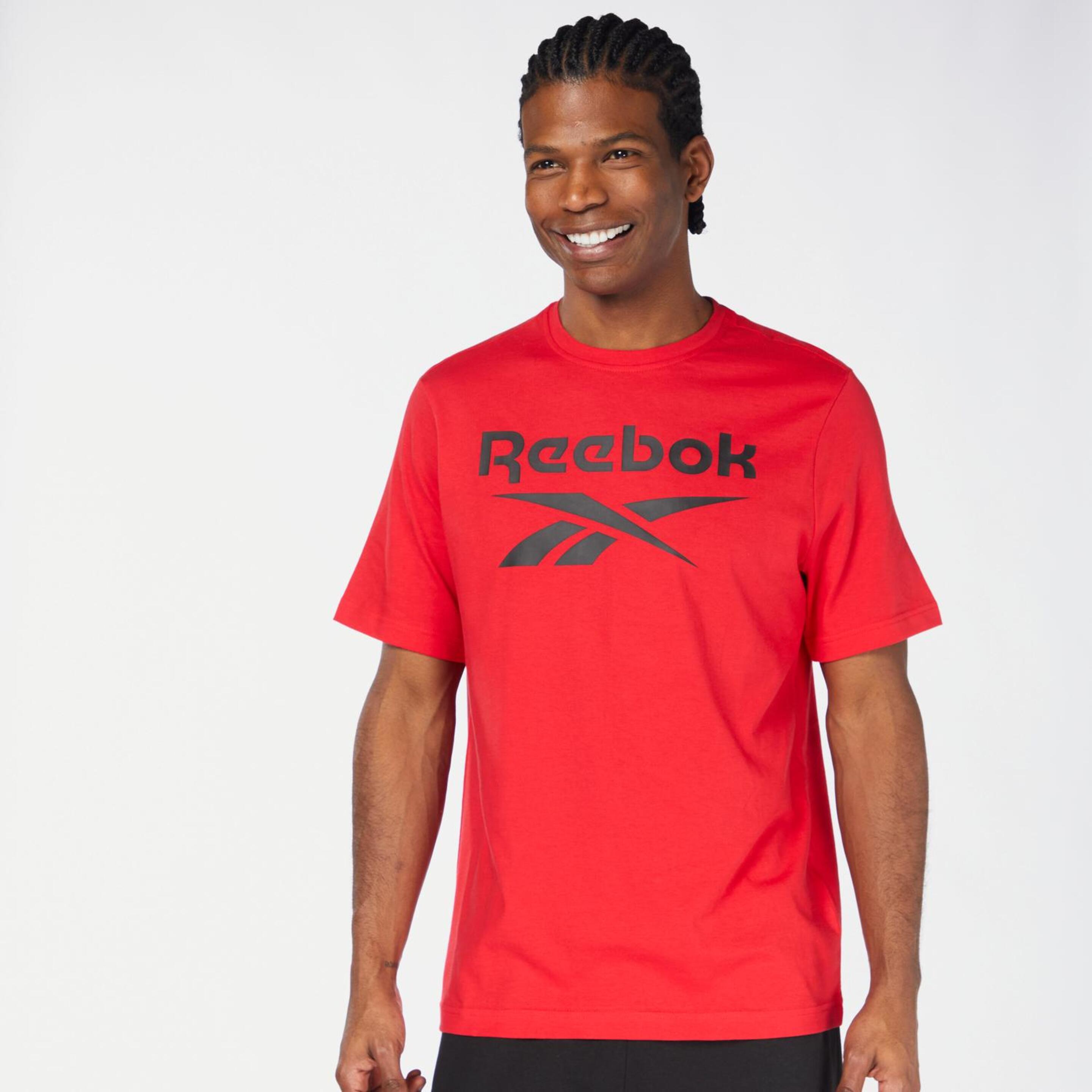 Reebok Identity Big Logo - rojo - Camiseta Hombre