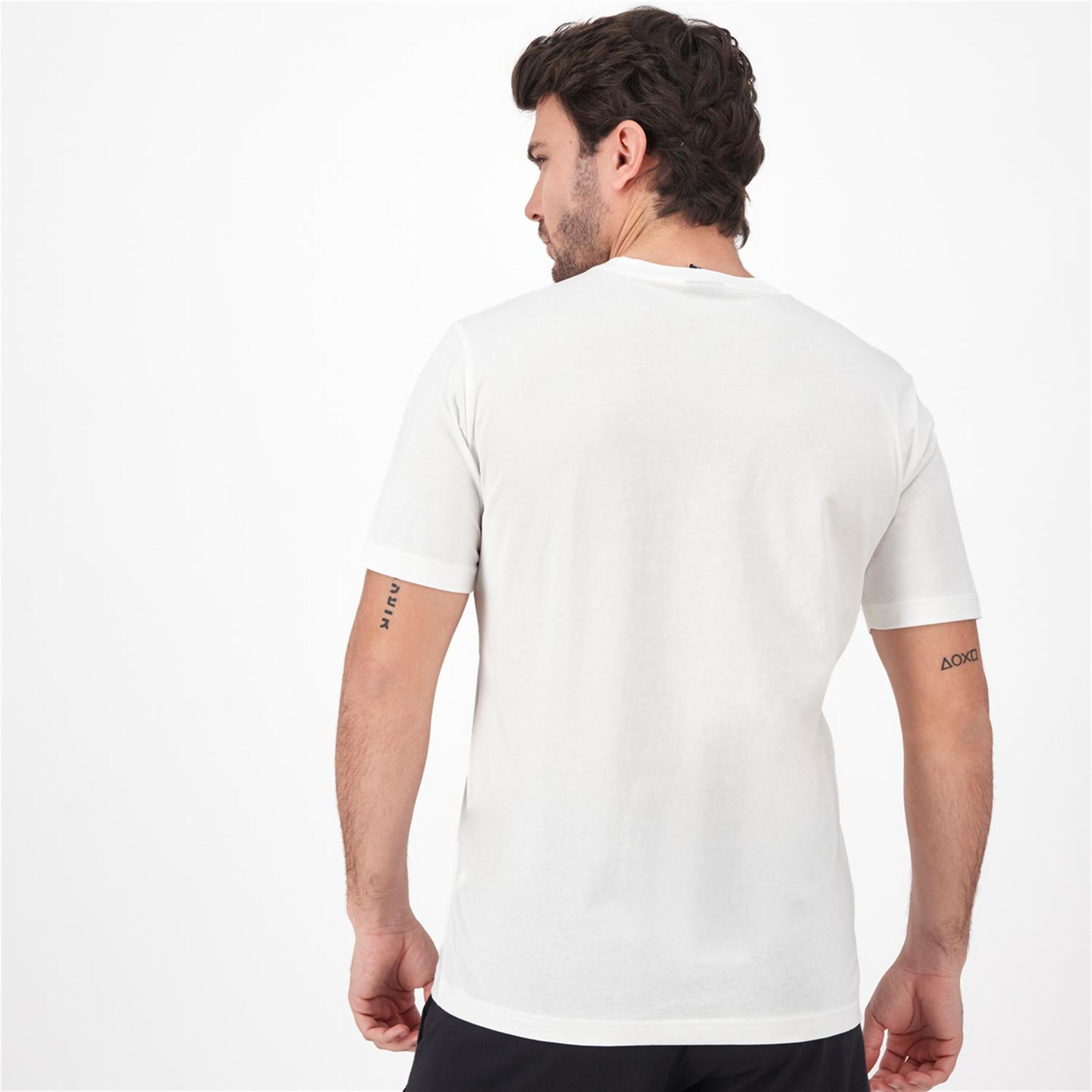 Champion Box Logo - Blanco - Camiseta Hombre