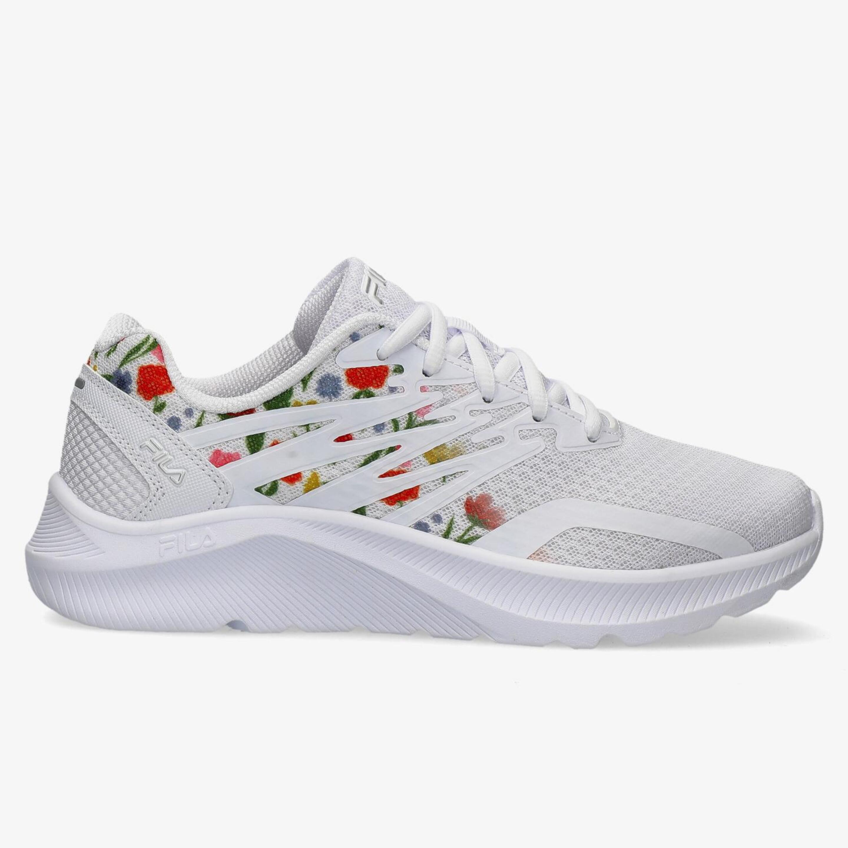 Fila Memory Sequence Floral - blanco - Sapatilhas Running Mulher