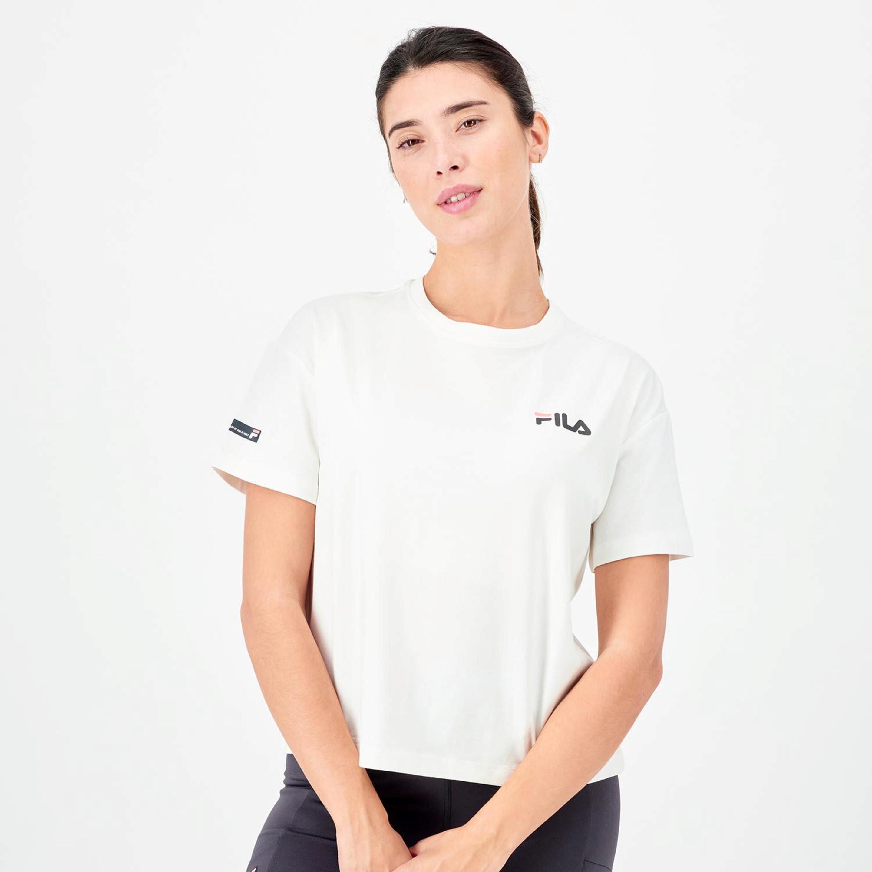 Camiseta Fila - blanco - Camiseta Trekking Mujer