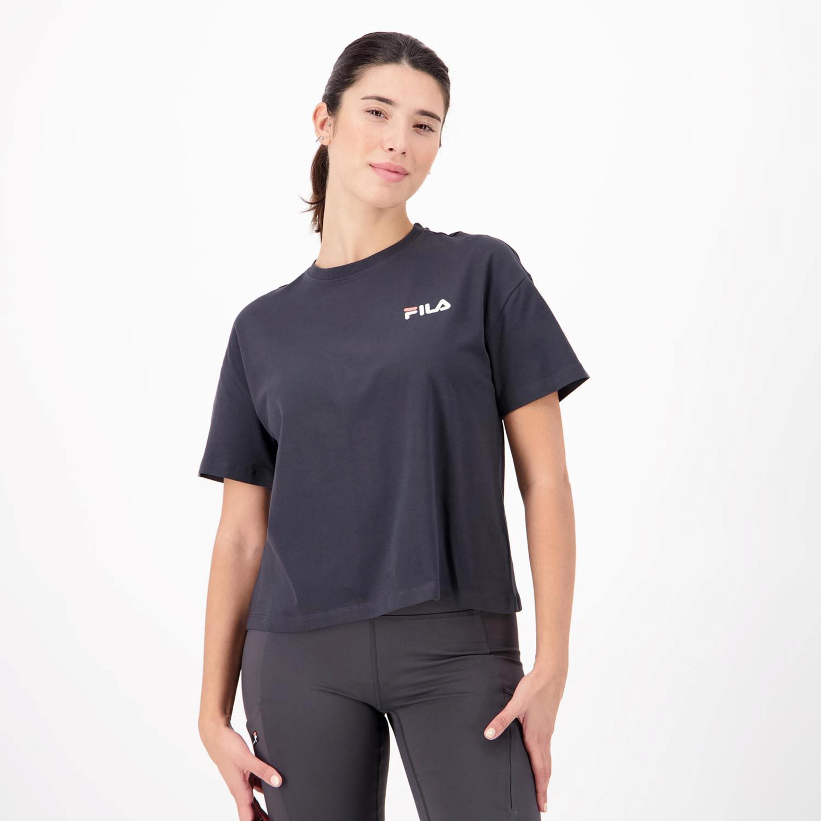 Camiseta Fila - gris - Camiseta Trekking Mujer