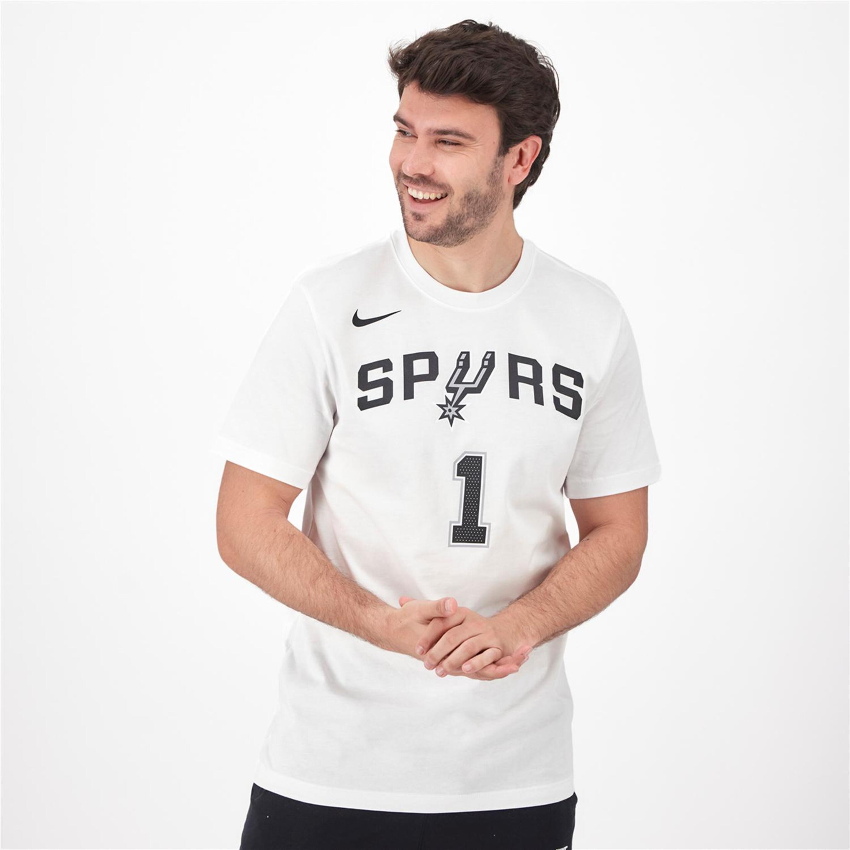Nike Wembanyama Spurs - blanco - Camiseta Baloncesto Hombre