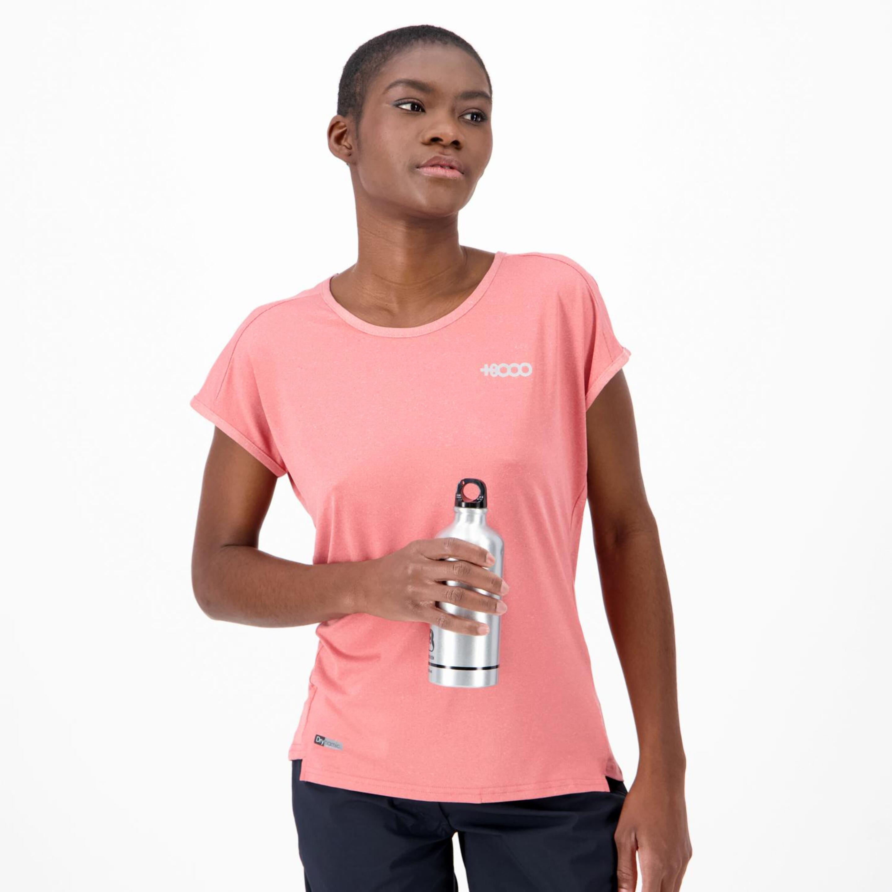 +8000 Ribepa - rosa - Camiseta Montaña Mujer