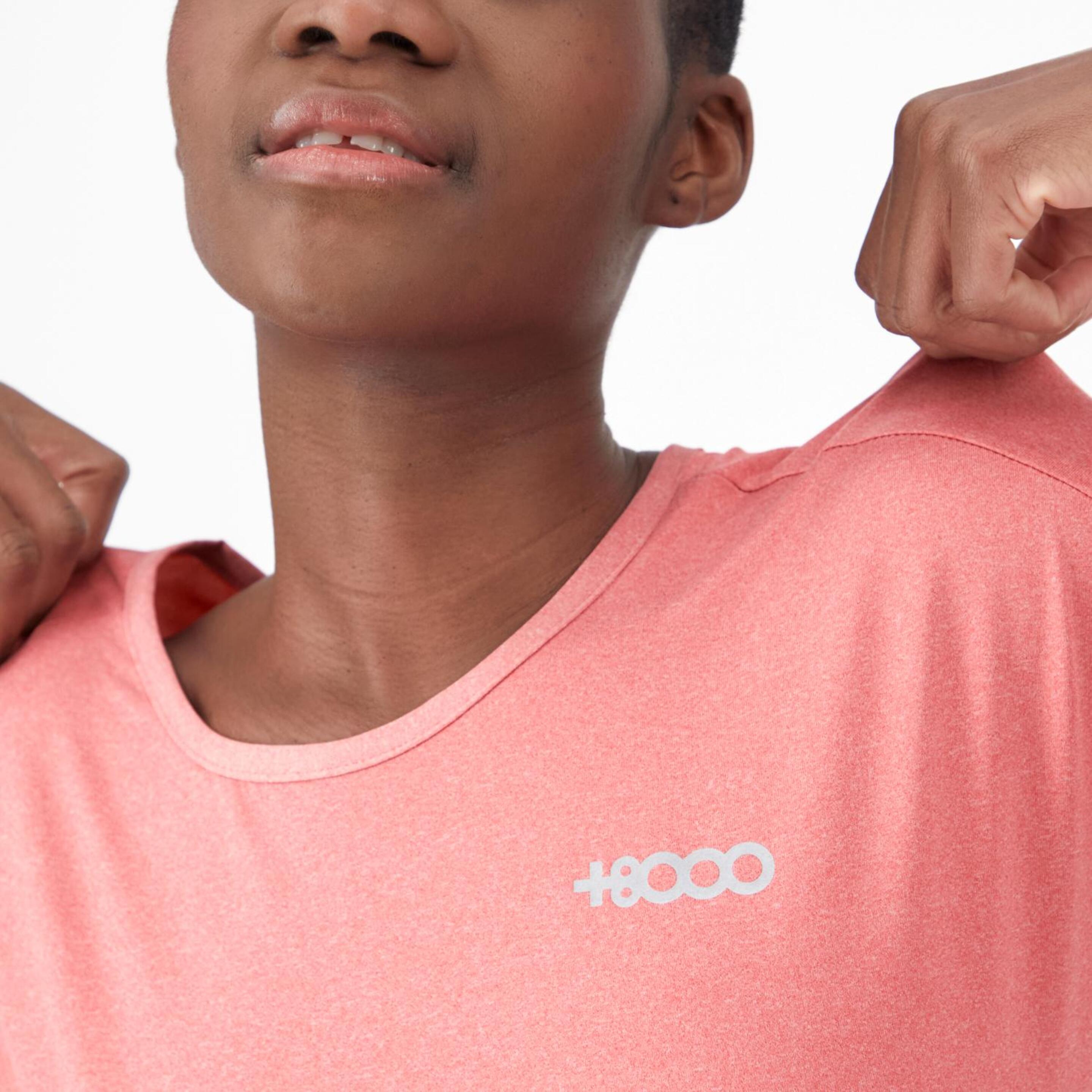 +8000 Ribepa - Rosa - Camiseta Montaña Mujer