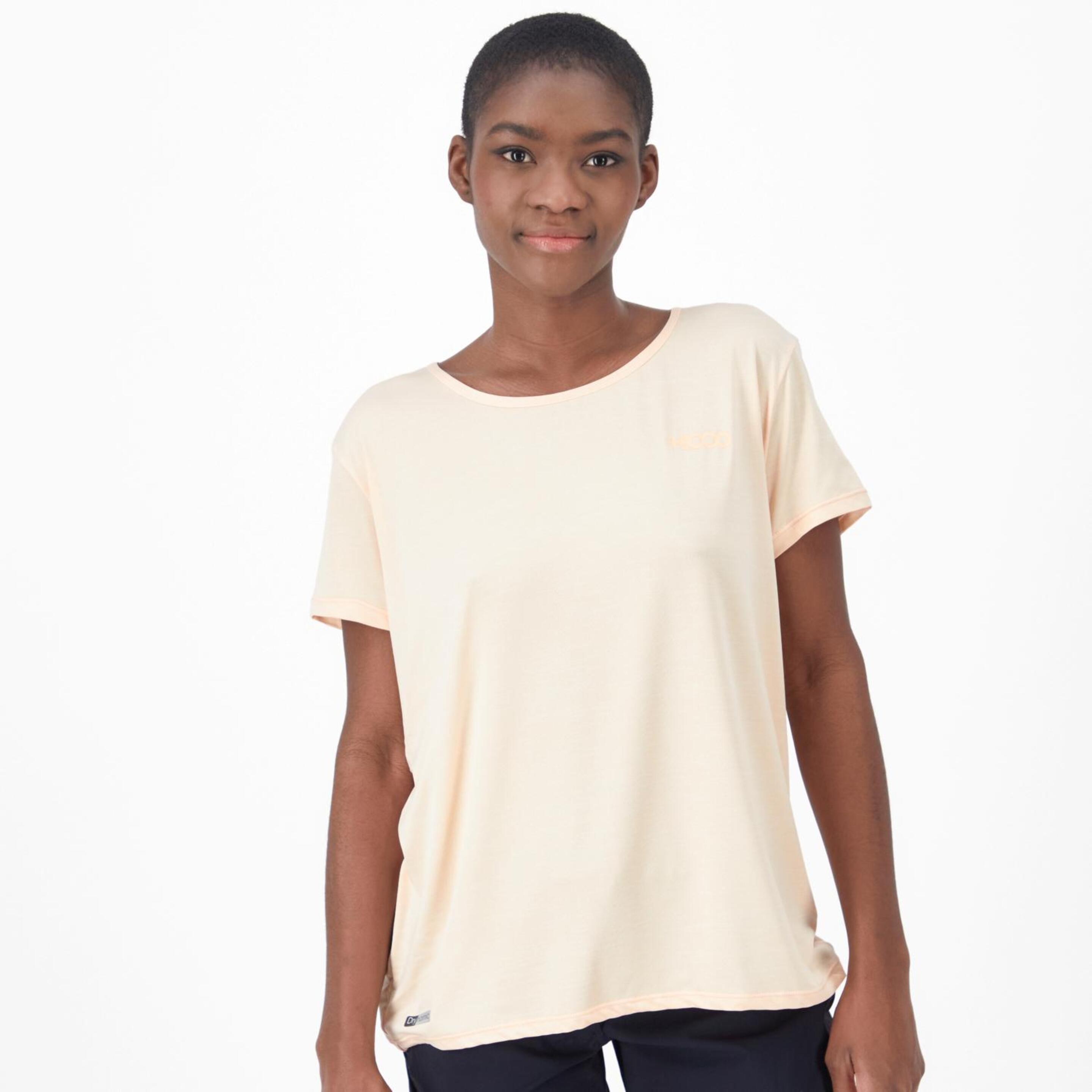 +8000 Acacia - naranja - Camiseta Montaña Mujer
