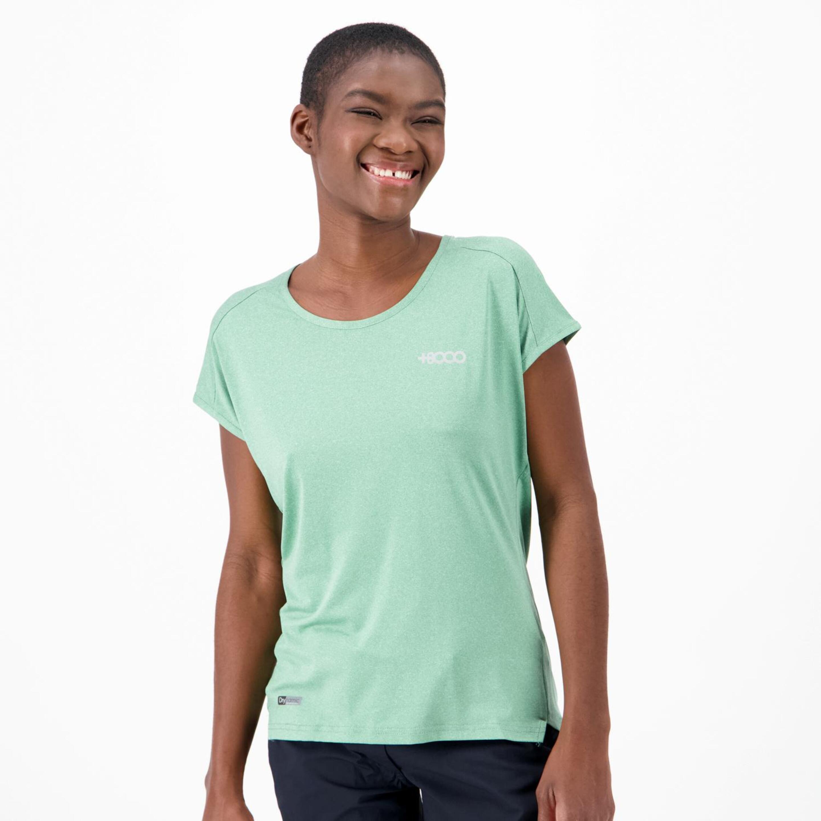 +8000 Ribepa - verde - Camiseta Montaña Mujer