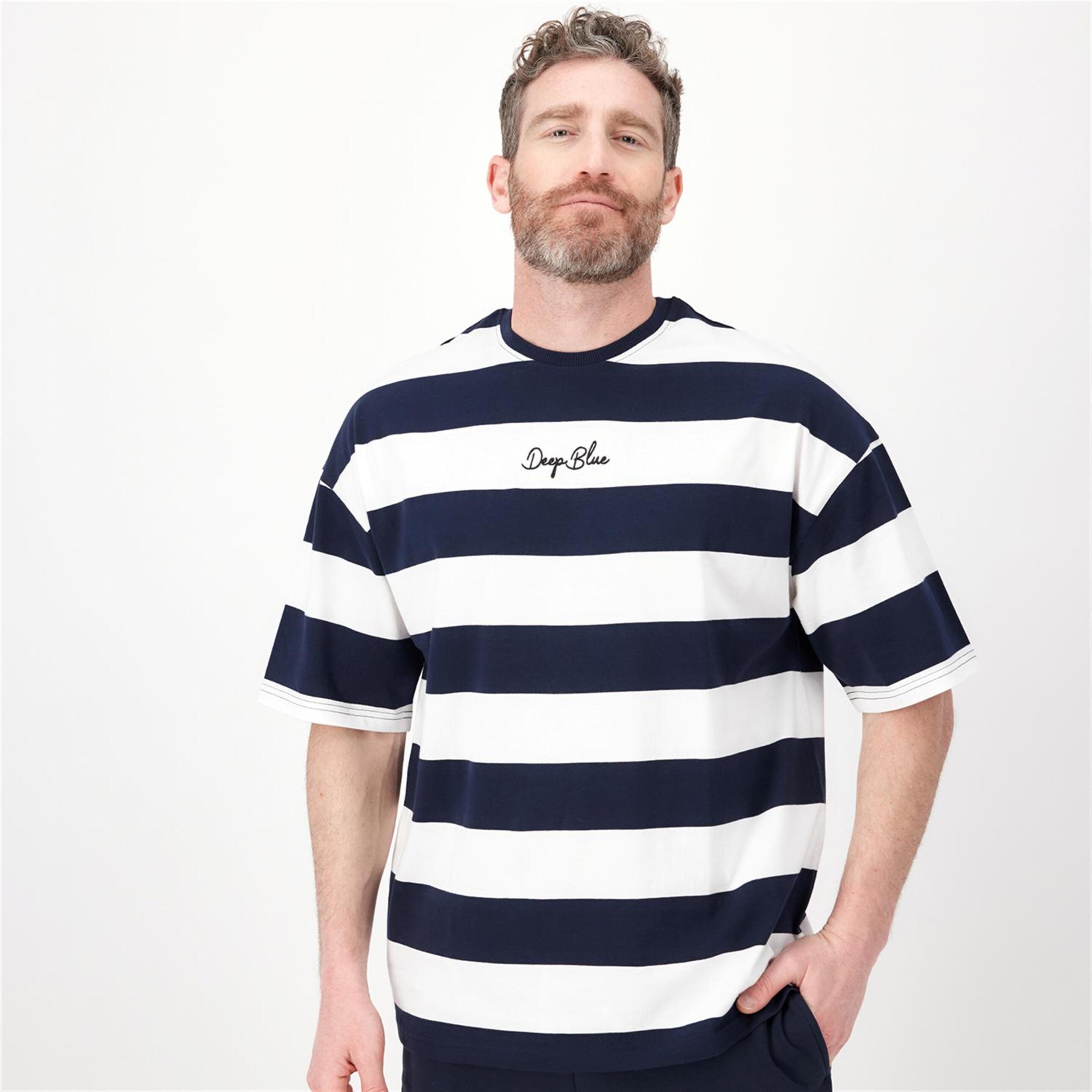 Silver Nautic - Marino - Camiseta Hombre