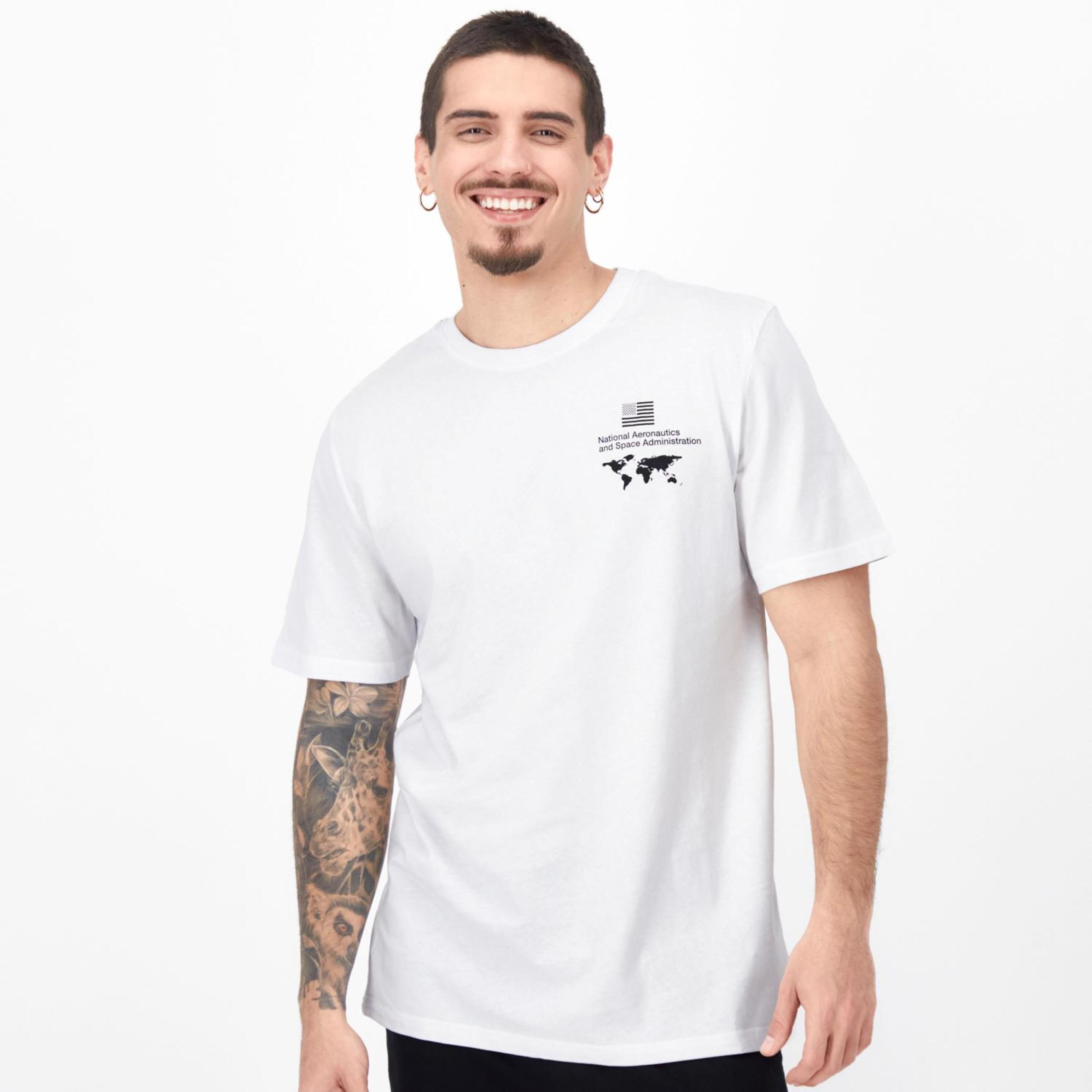 Camiseta NASA - blanco - Camiseta Hombre
