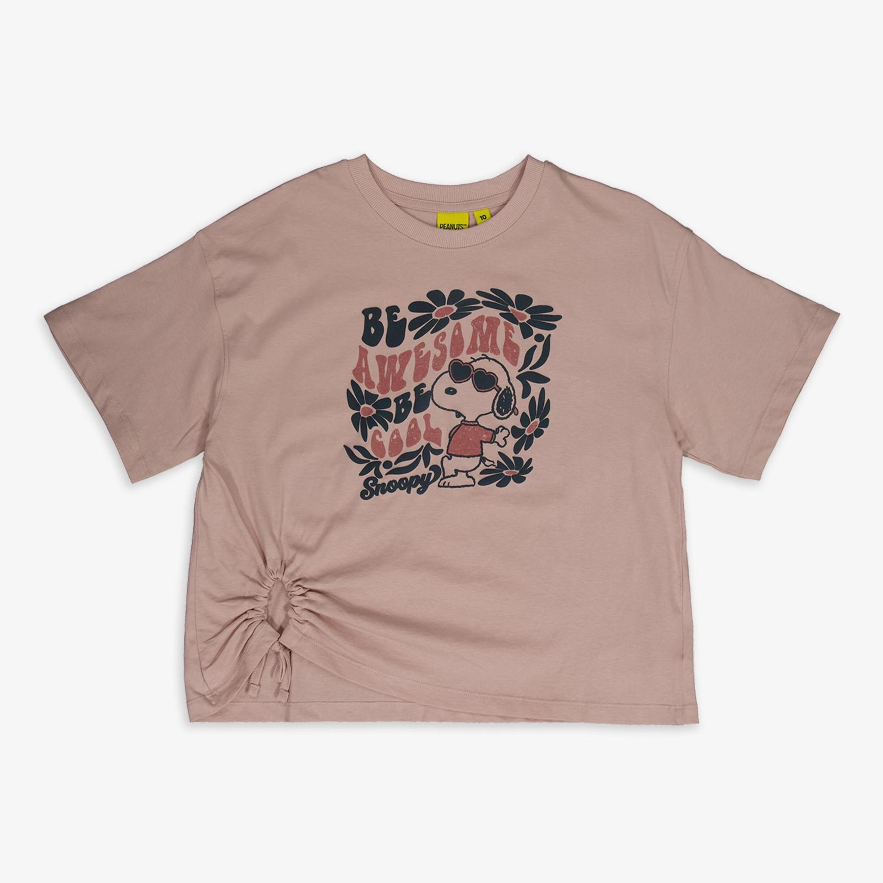 Camiseta Snoopy - rosa - Camiseta Niña Peanuts