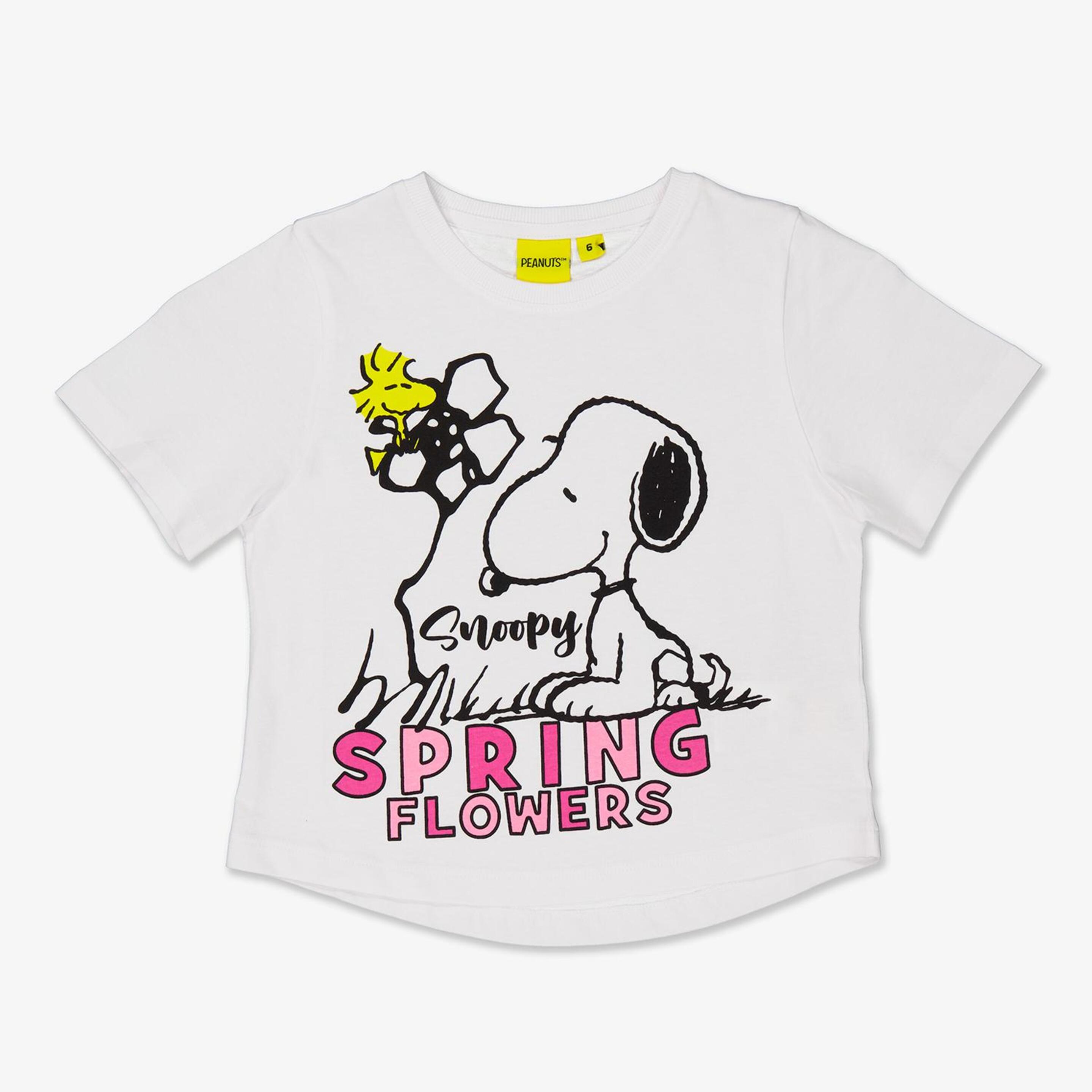 Camiseta Snoopy - blanco - Camiseta Niña Peanuts