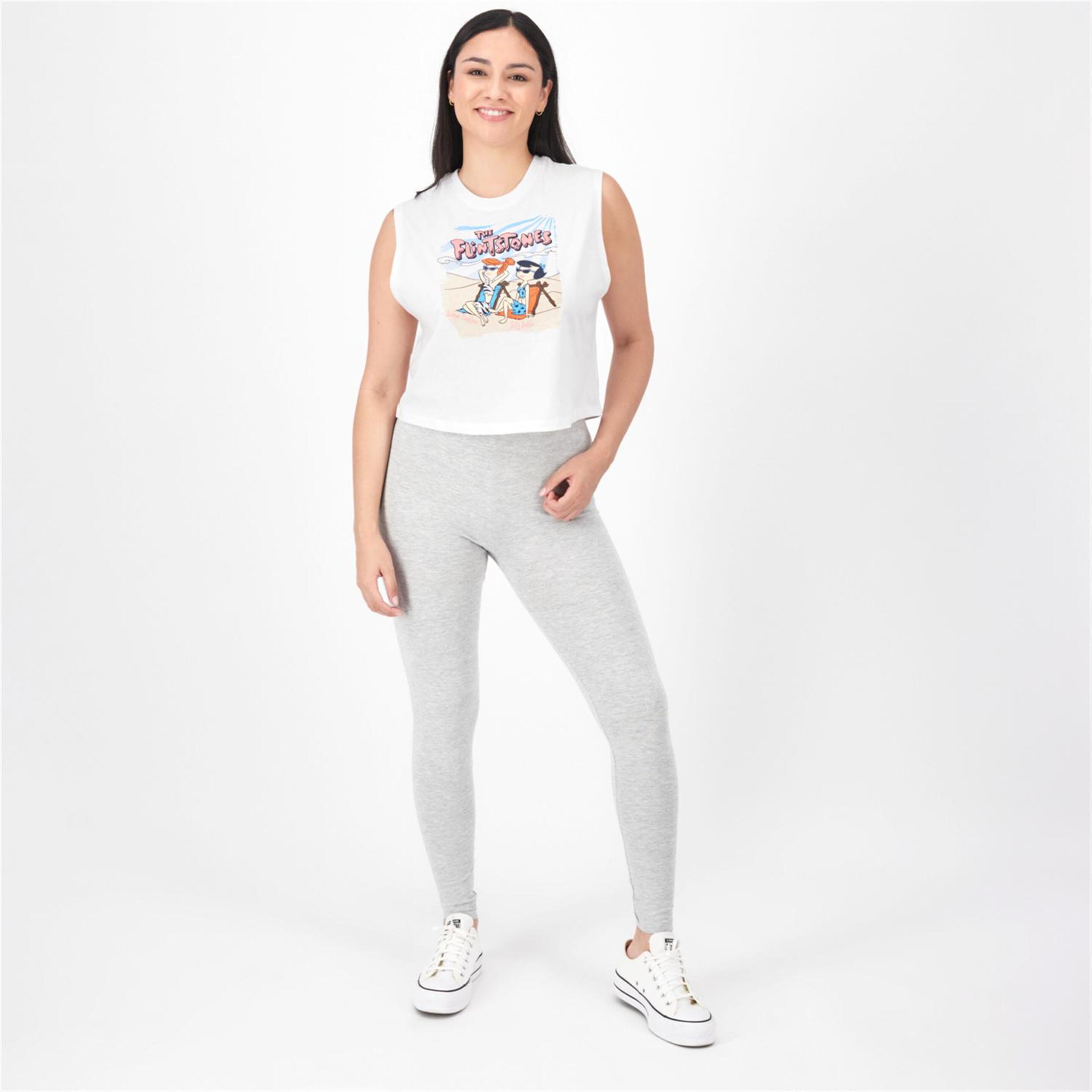 Camiseta Wilma & Betty - Blanco - Camiseta Mujer Los Picapiedra