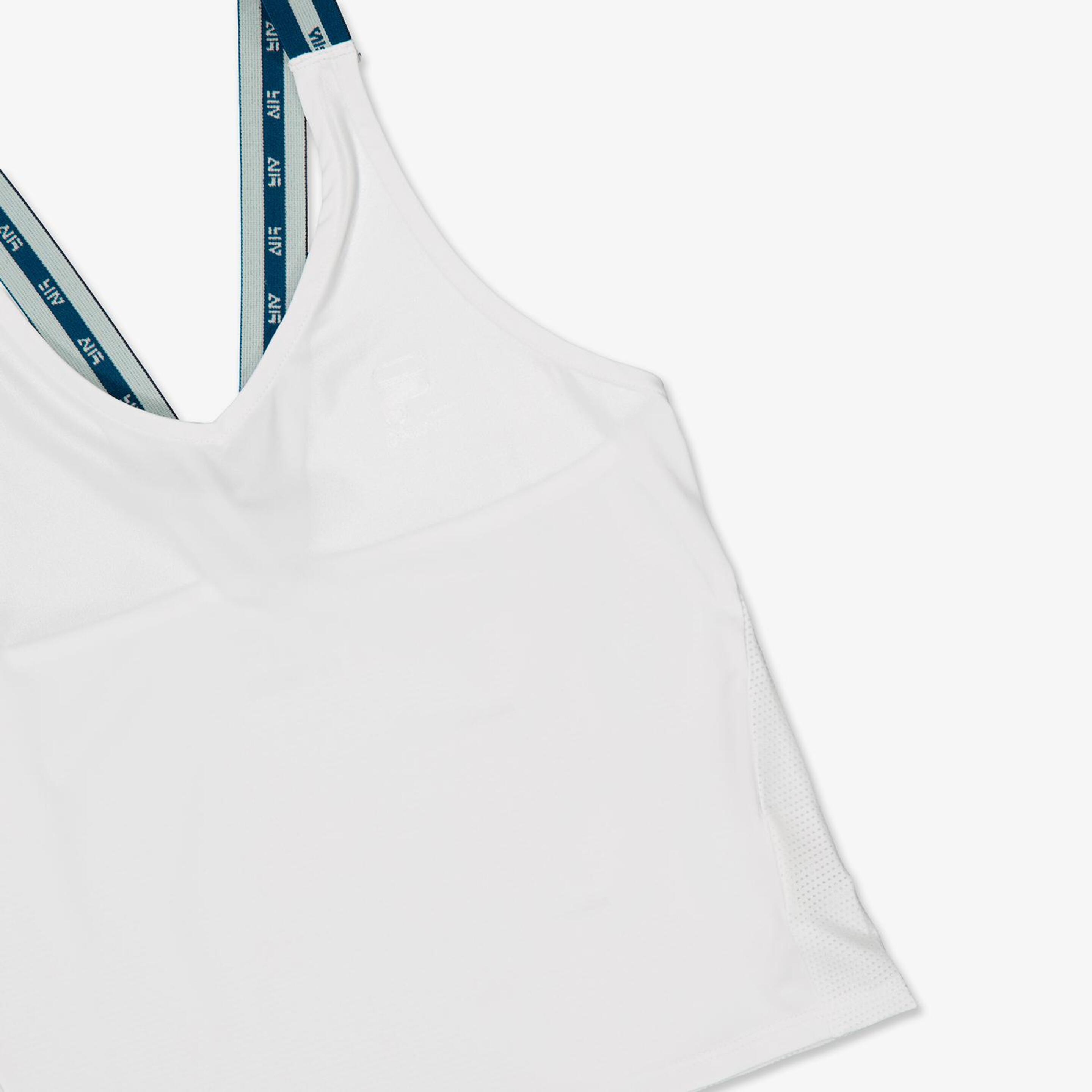 Camiseta Fila - Blanco - Camiseta Tenis Niña