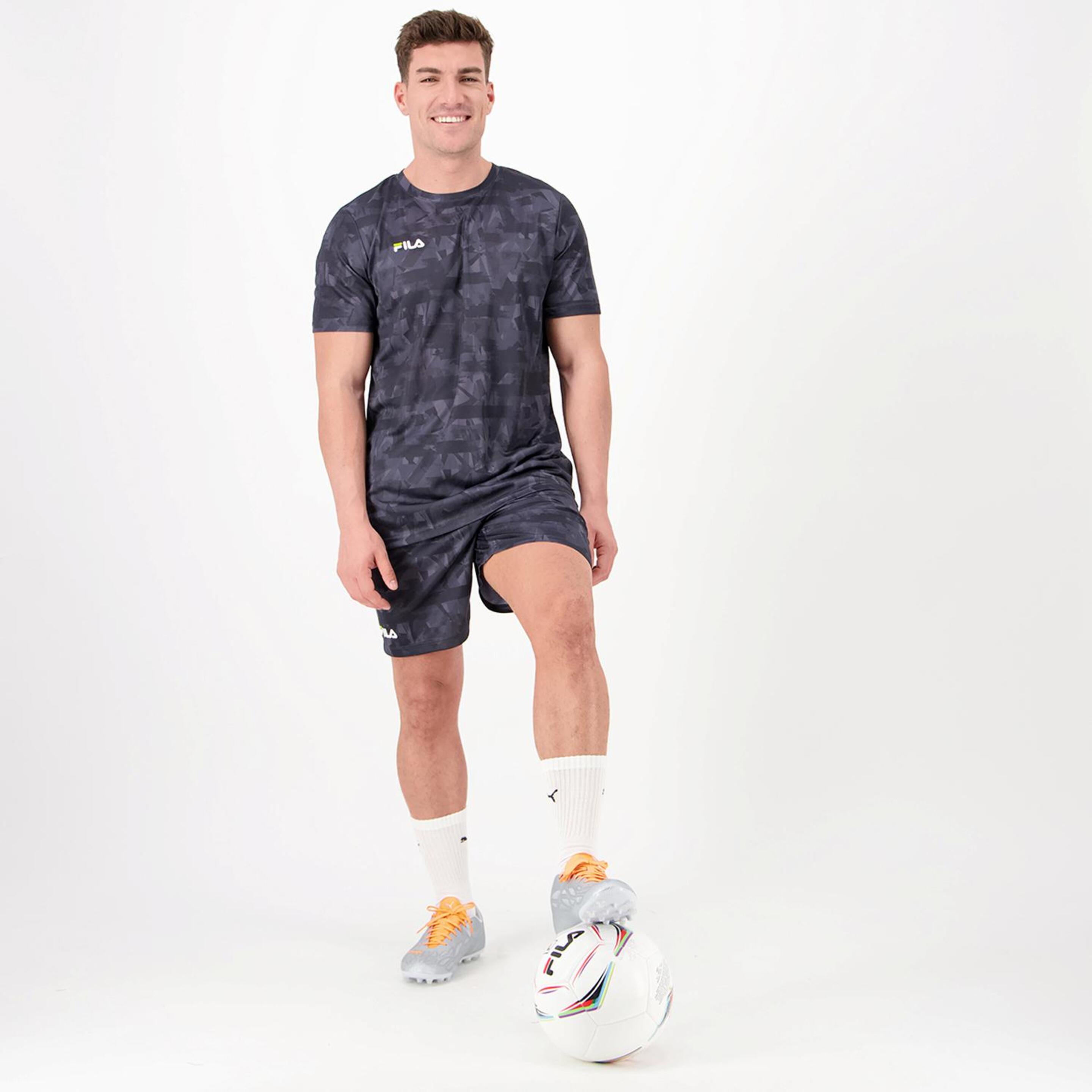 Fila Performance - Cinza - T-shirt Futebol Homem | Sport Zone