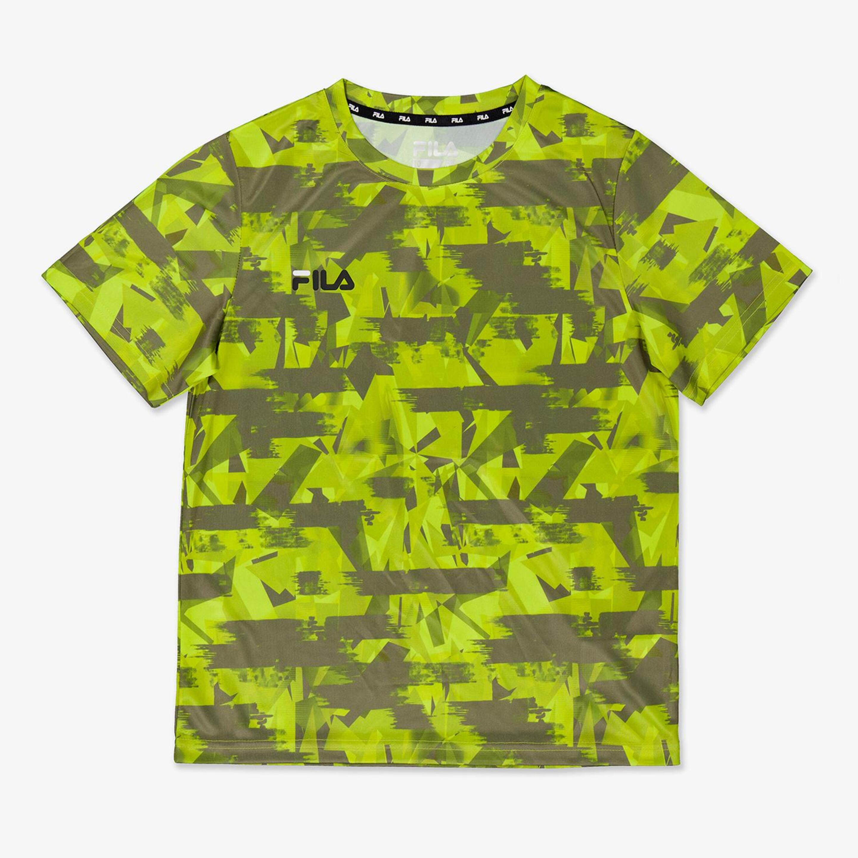 Fila Performance - verde - T-shirt Futebol Rapaz