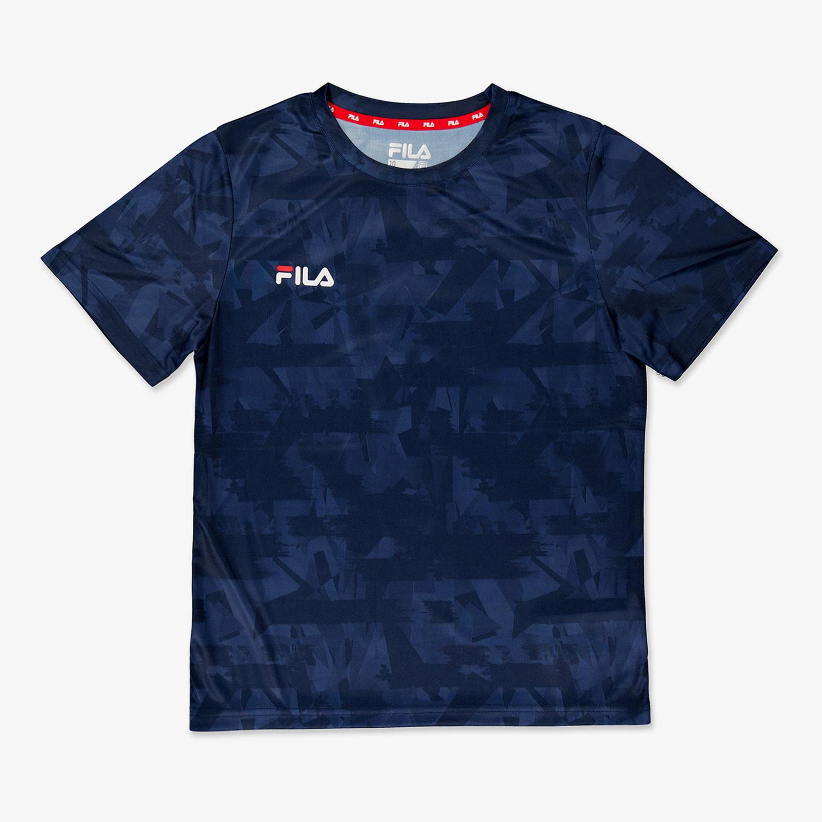 Fila Performance - azul - T-shirt Futebol Rapaz