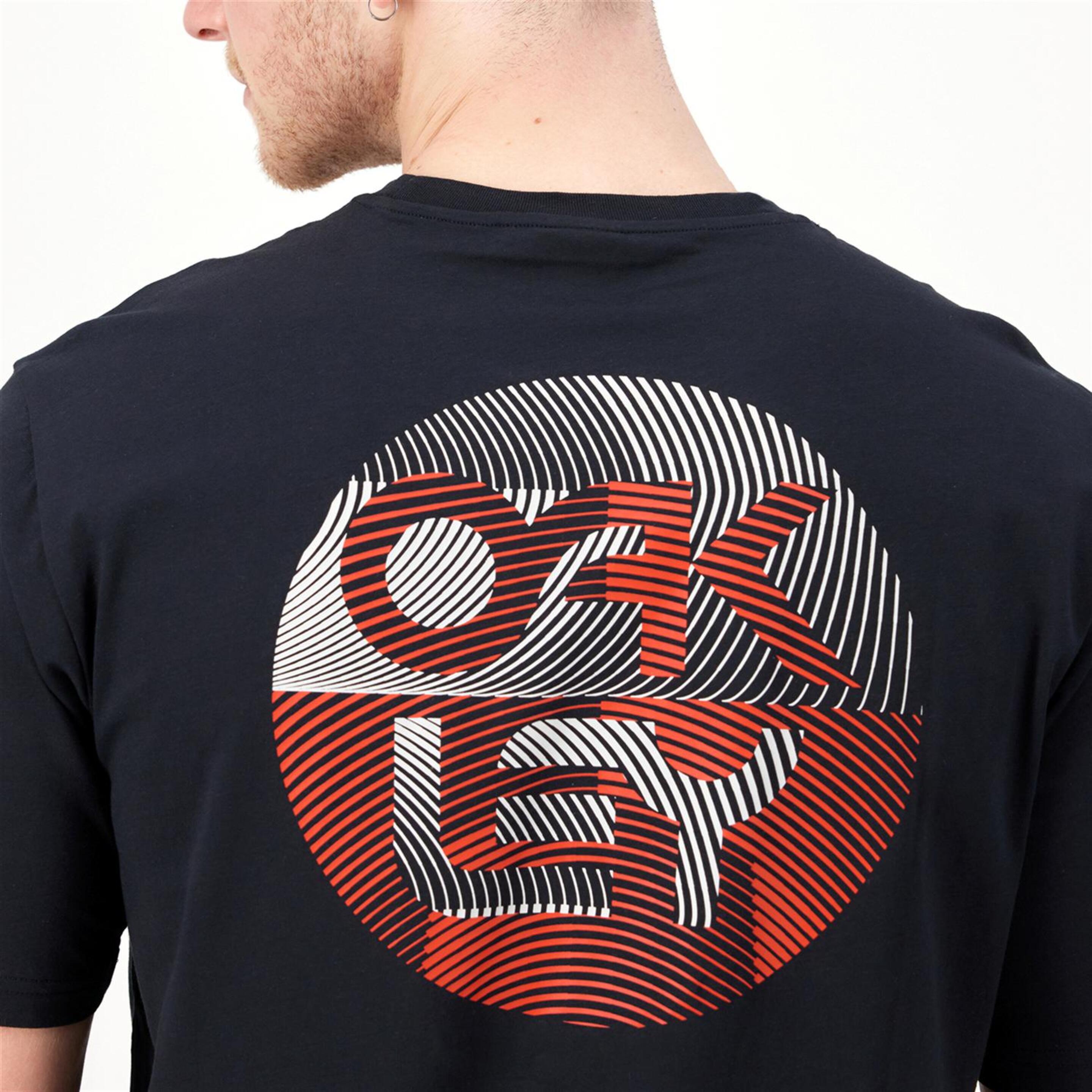 Oakley Fingerprint - Negro - Camiseta Montaña Hombre